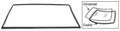 C. R. Laurence Wbl397 W/Oem Slider Gasket 79-83 Toy Trk No Molding