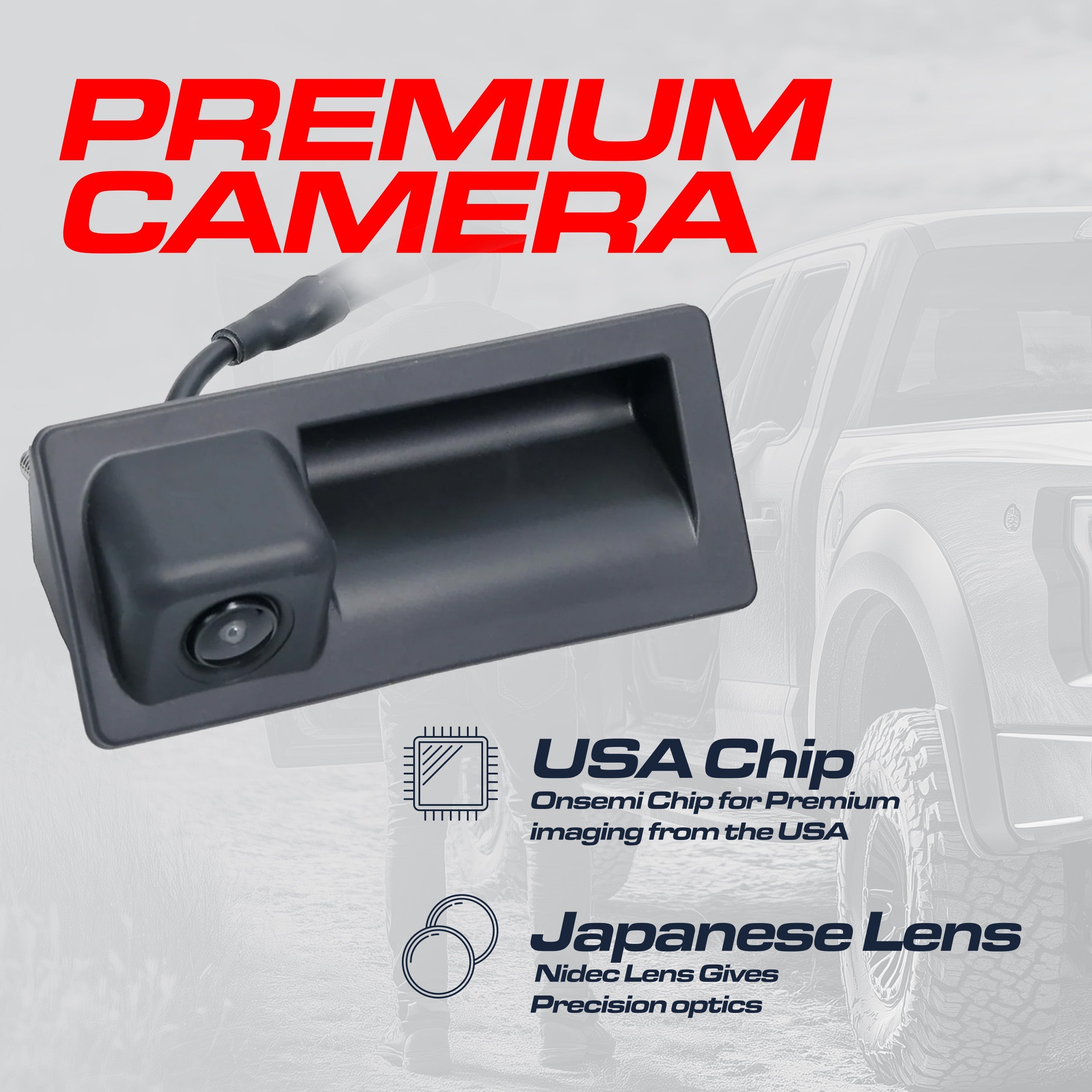 Audi A3/S3 Sedan (2015-2020), A3 E-Tron (2016-2017) / VW Tiguan/Tiguan Limited (2012-2017) OEM Replacement Backup Camera OE Part # 5N0-827-566-AL