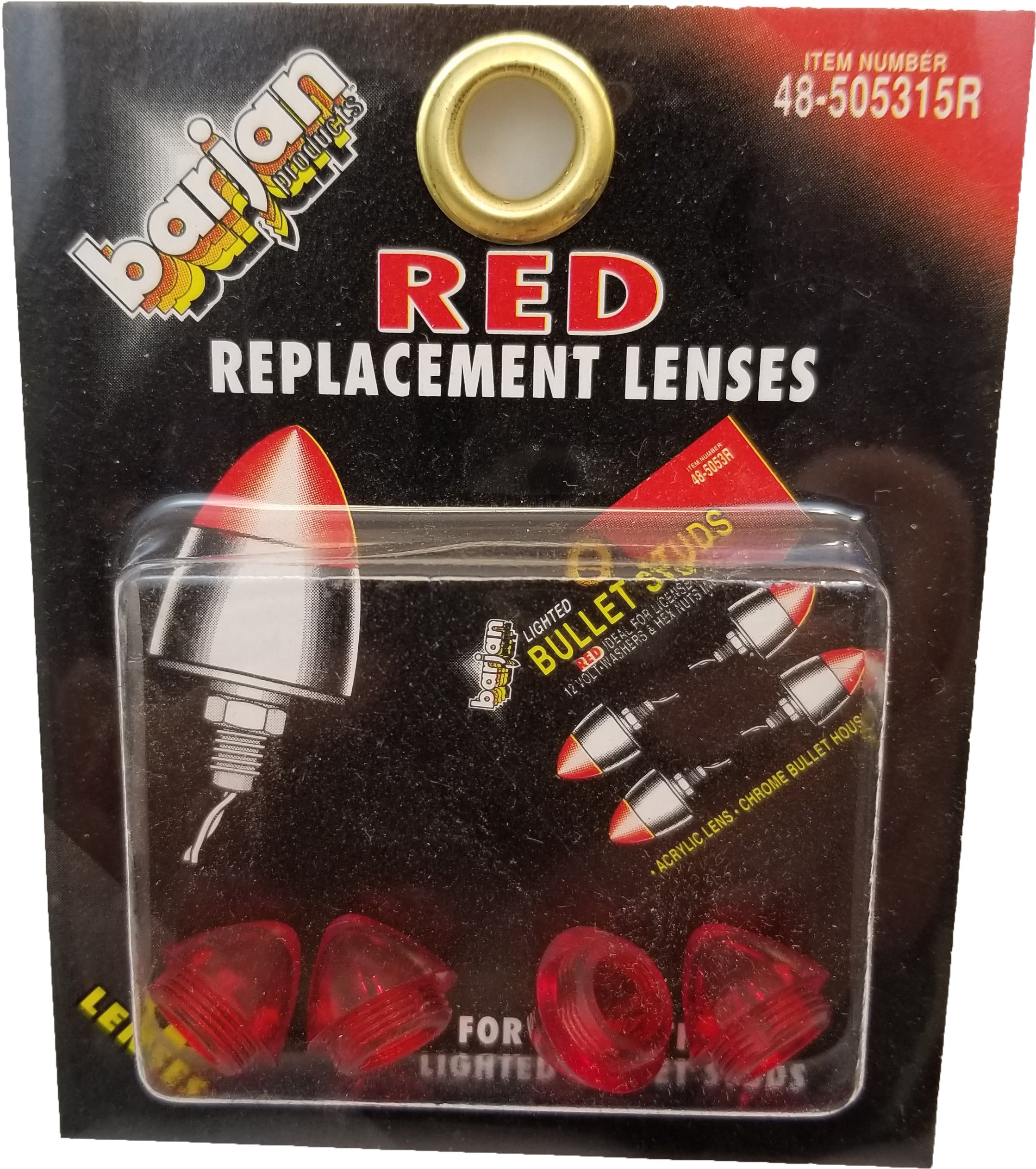 RED REPLACEMENT LENSES 0485053R