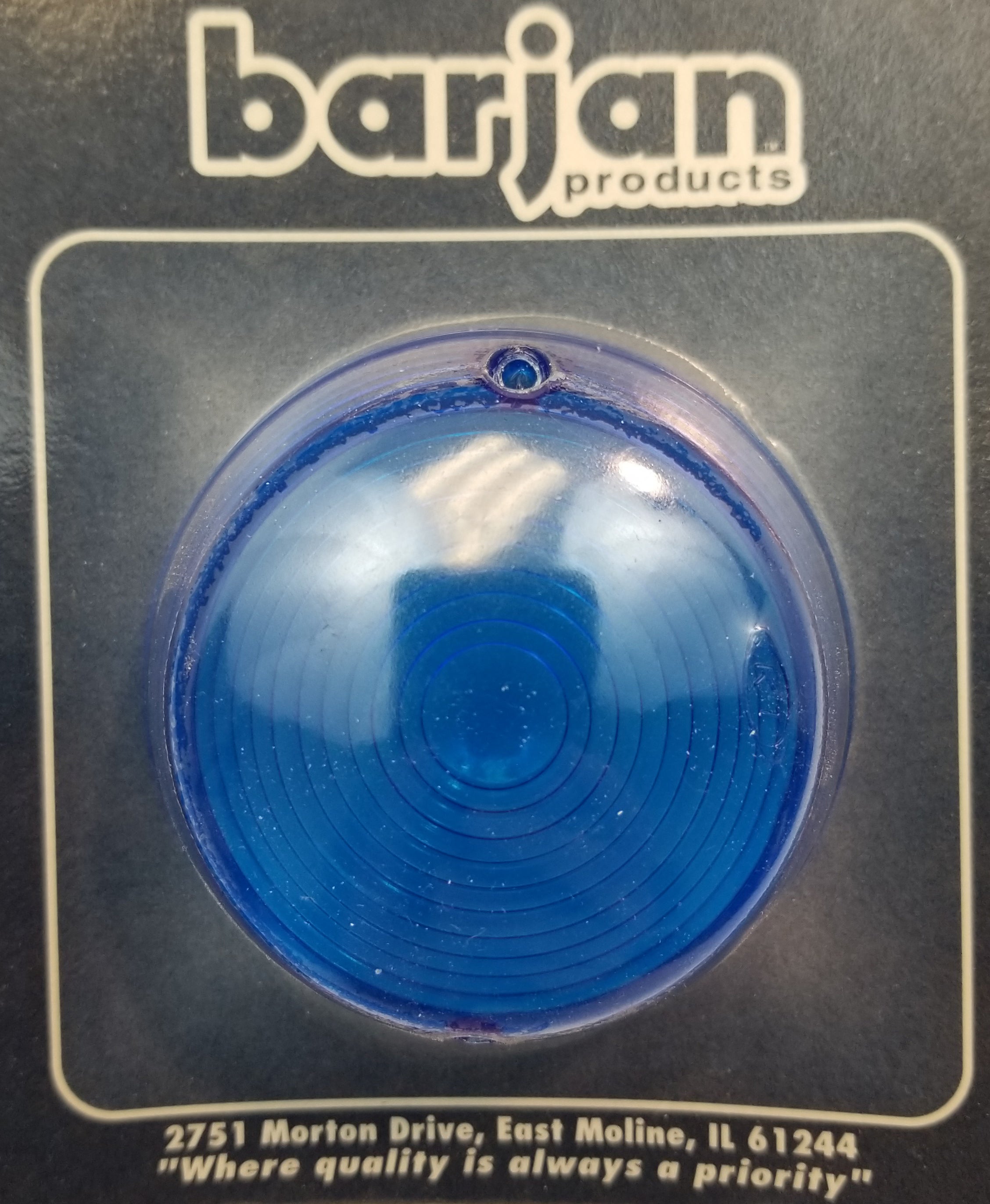 LENS BLUE REPLACEMENT HONDA CARDED