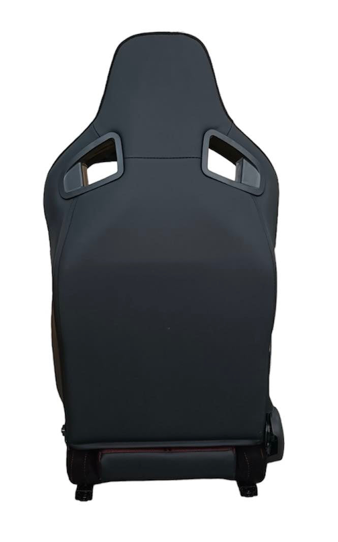 2nd Option Racing 1039RM Reclinable Racing Seats – Red/Black