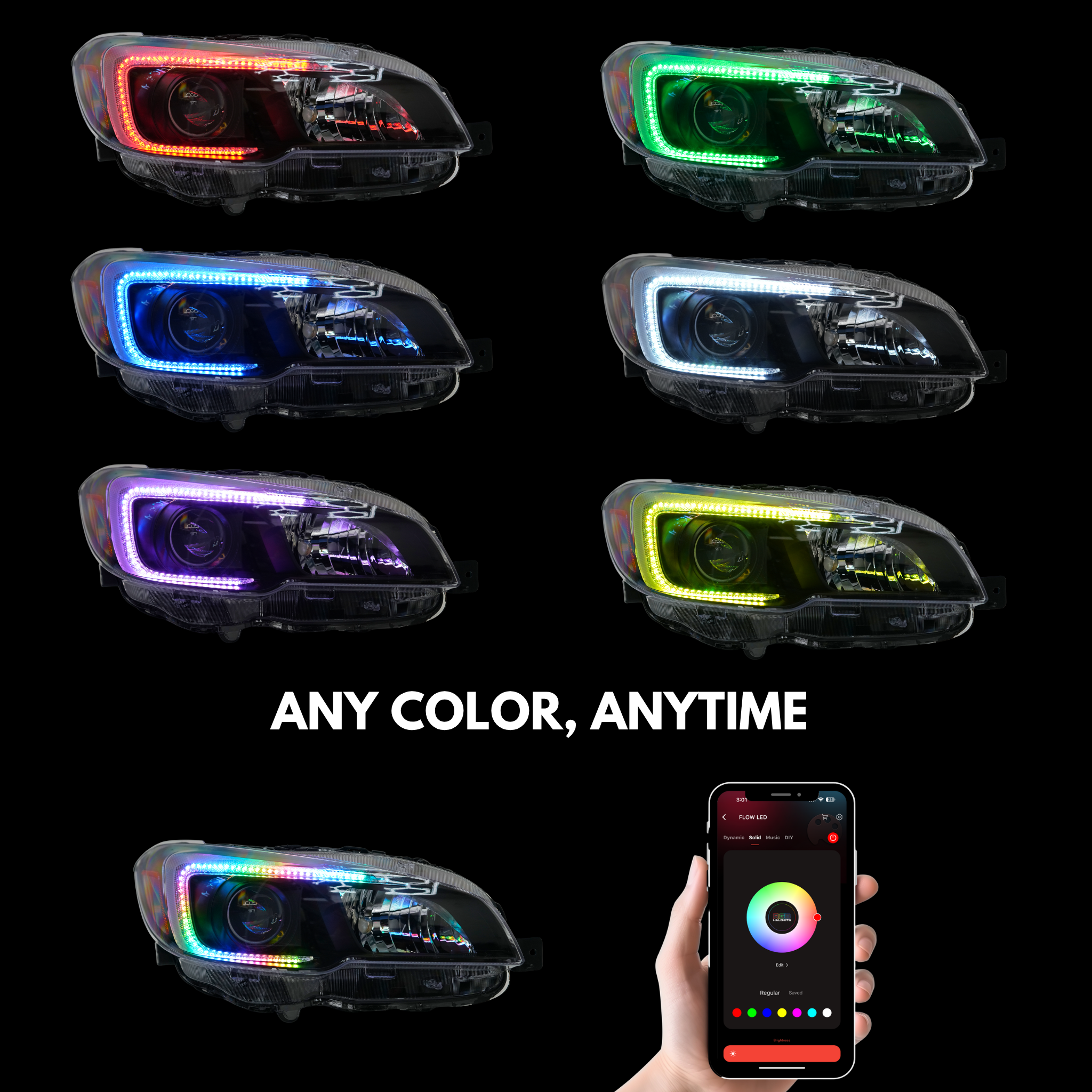Subaru WRX/STI Flow Series DRL Boards (2015–2021)