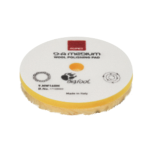 RUPES DA Medium Wool Polishing Pad 160mm  Yellow