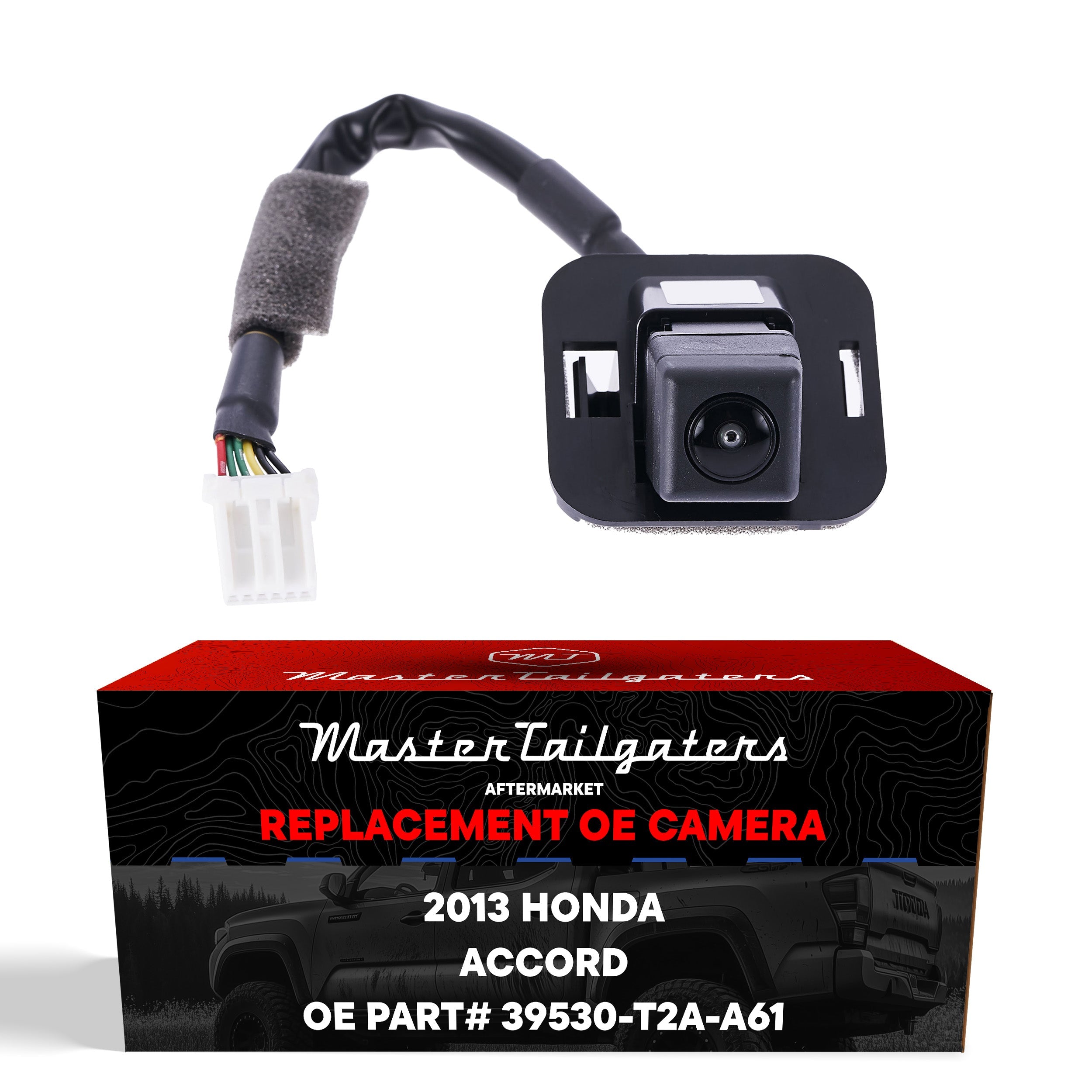Honda Accord Sedan EX, LX, Sport Model (2013) OEM Replacement Backup Camera OE Part # 39530-T2A-A61