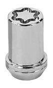 Mcgard 25110 Chrome Tuner Style Cone Seat Wheel Locks (M14 X 1.5 Thread Size) - Set Of 4