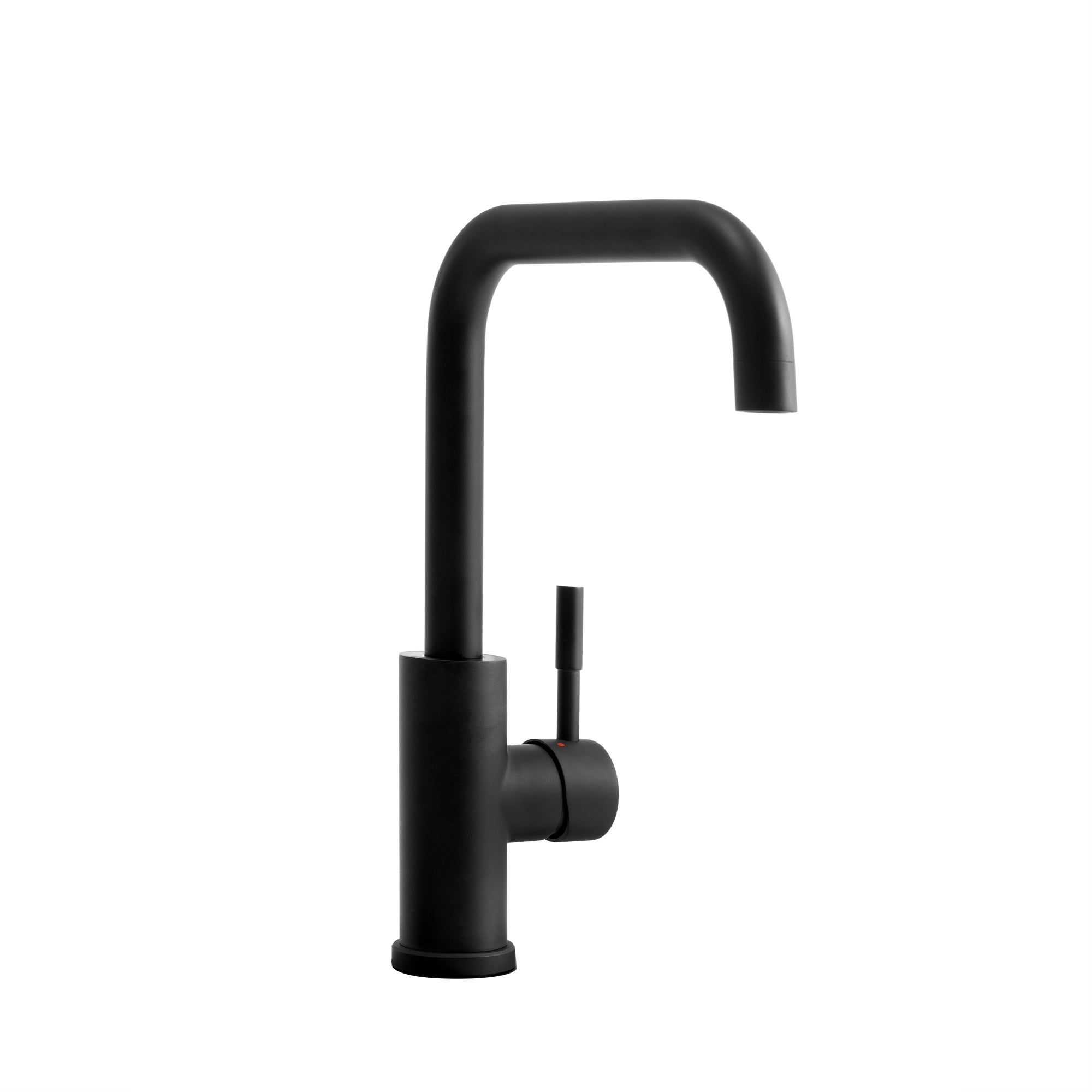 Dura Faucet DF-MK533LK-MB Streamline Squared-Arc RV Kitchen Faucet - Matte Black