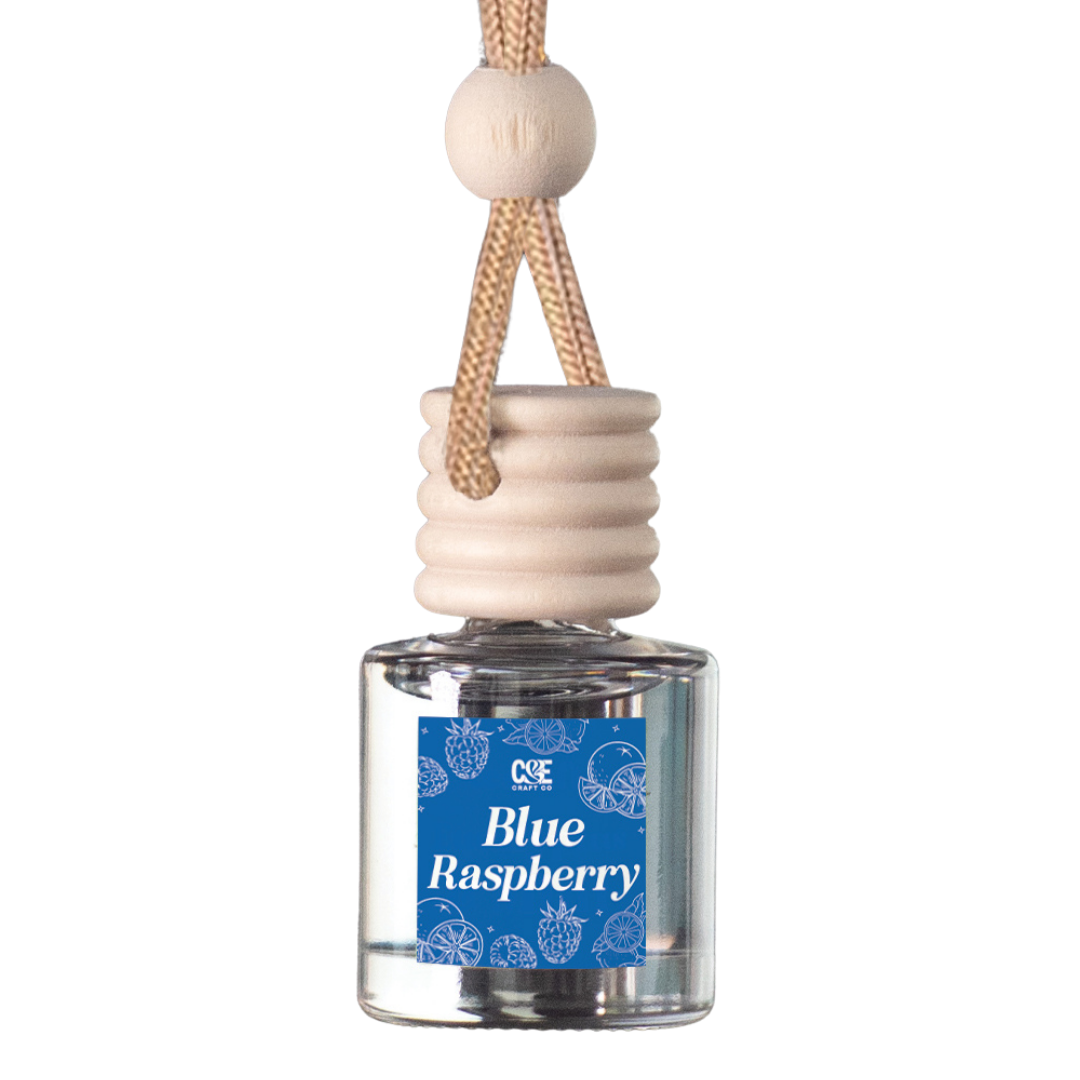 Blue Raspberry Scented Car Freshener