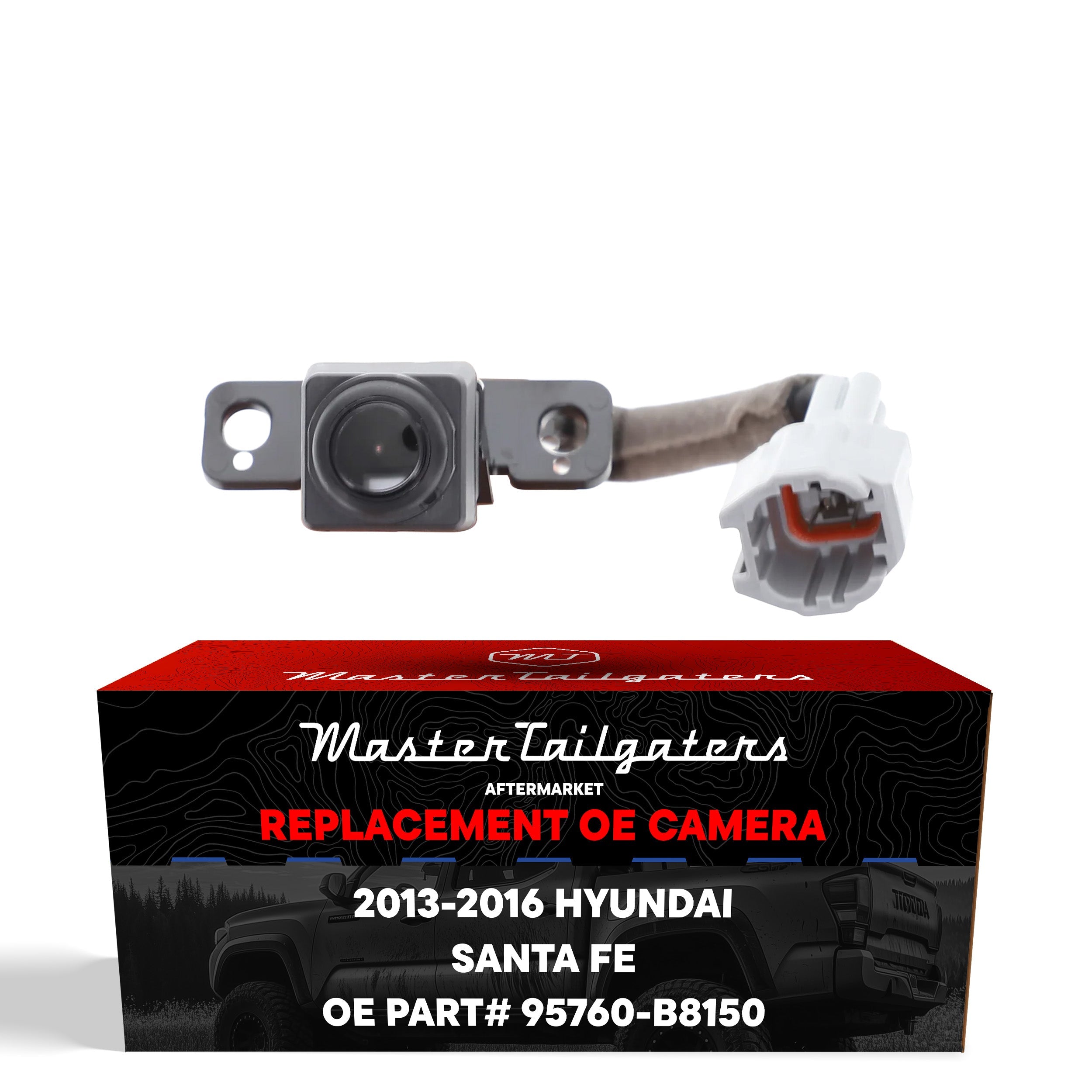Hyundai Santa Fe w/o Navigation System (2013-2016) OEM Replacement Backup Camera OE Part # 95760-B8150