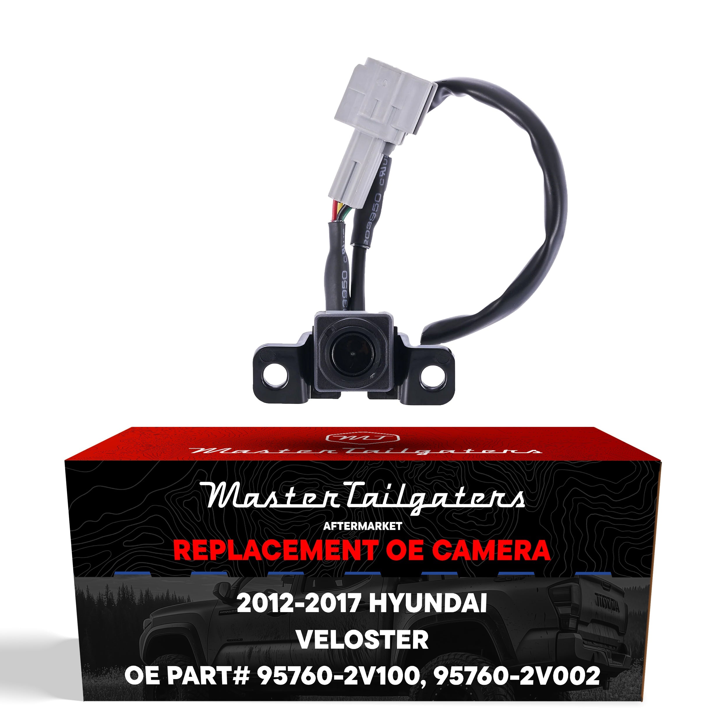 Hyundai Veloster (2012-2017) OEM Replacement Backup Camera OE Part # 95760-2V100, 95760-2V002