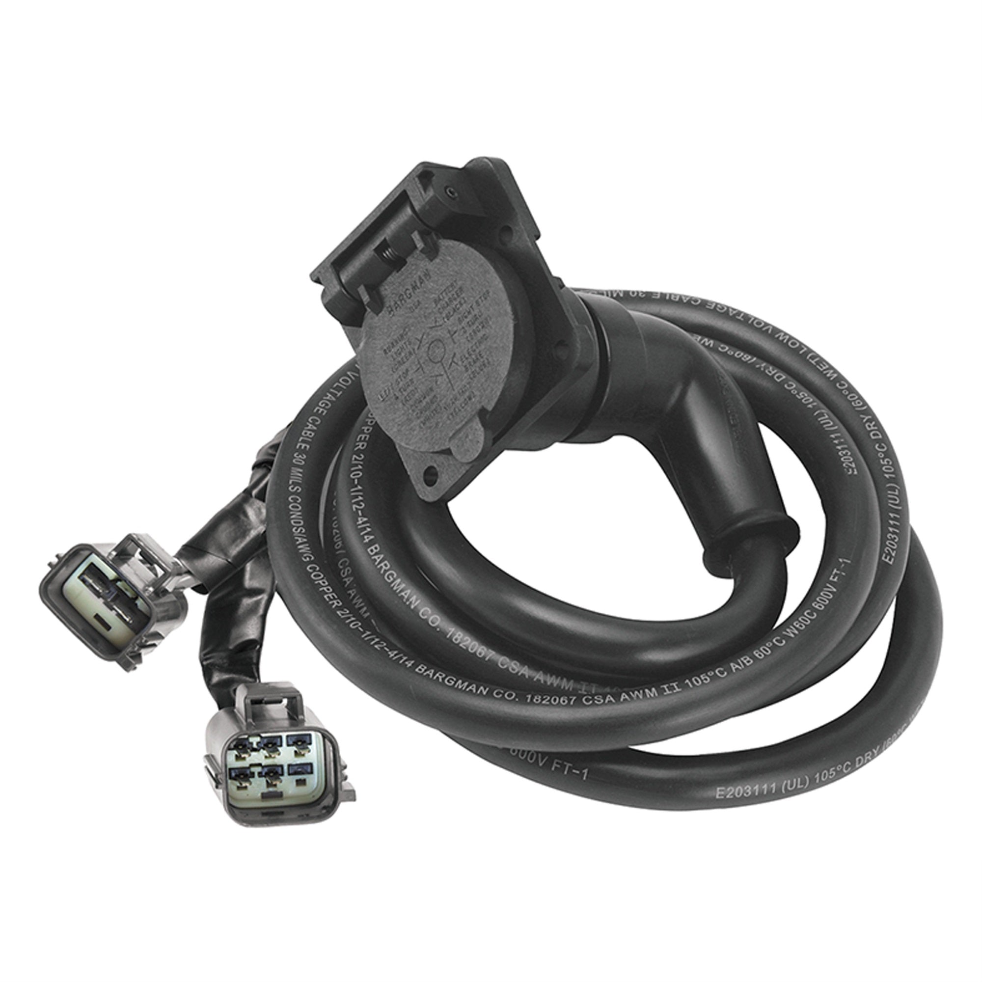 Bargman 54701-007 7-Way Fifth Wheel Adapter Harness