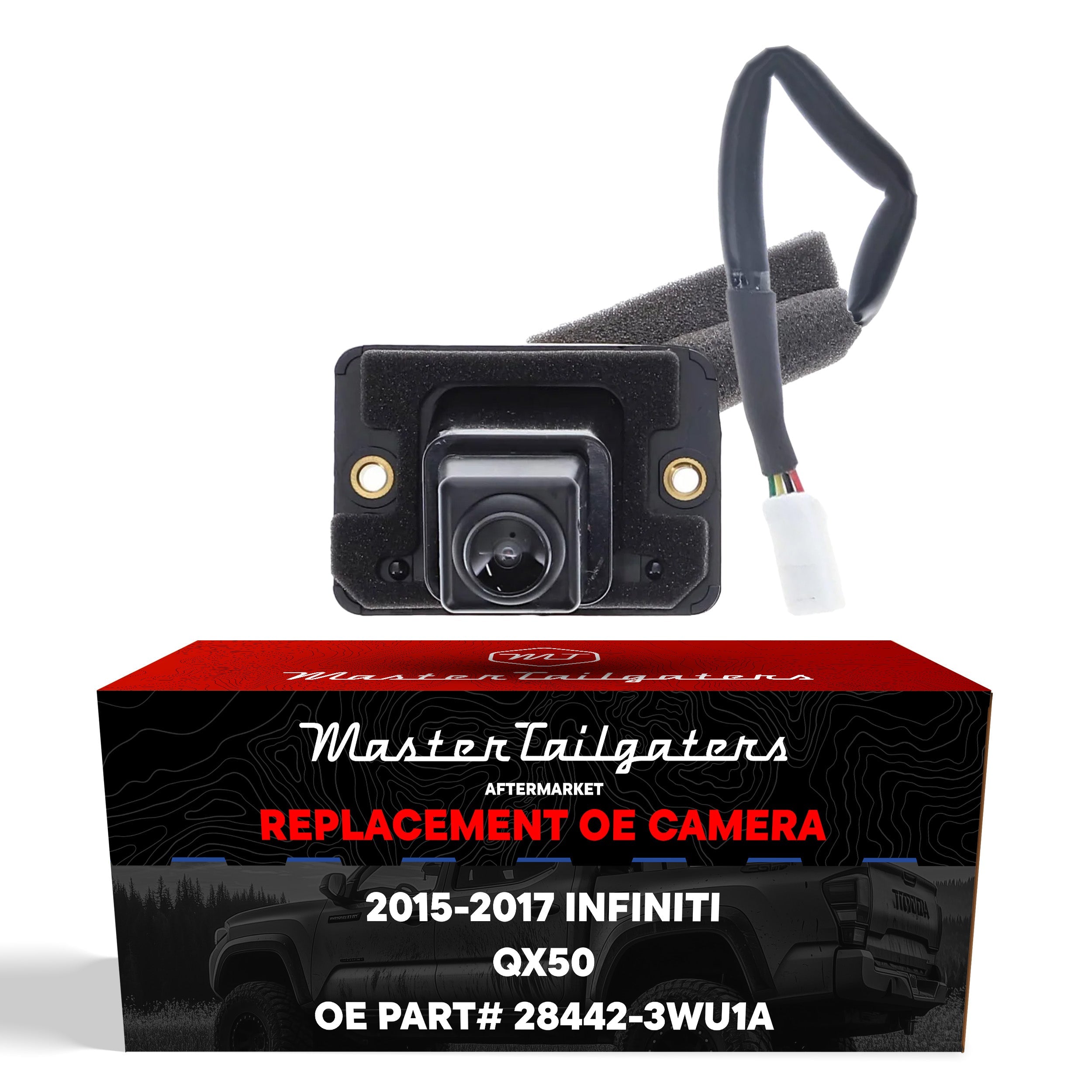 Infiniti QX50 w/o AVM (2015-2017) OEM Replacement Backup Camera OE Part # 28442-3WU1A