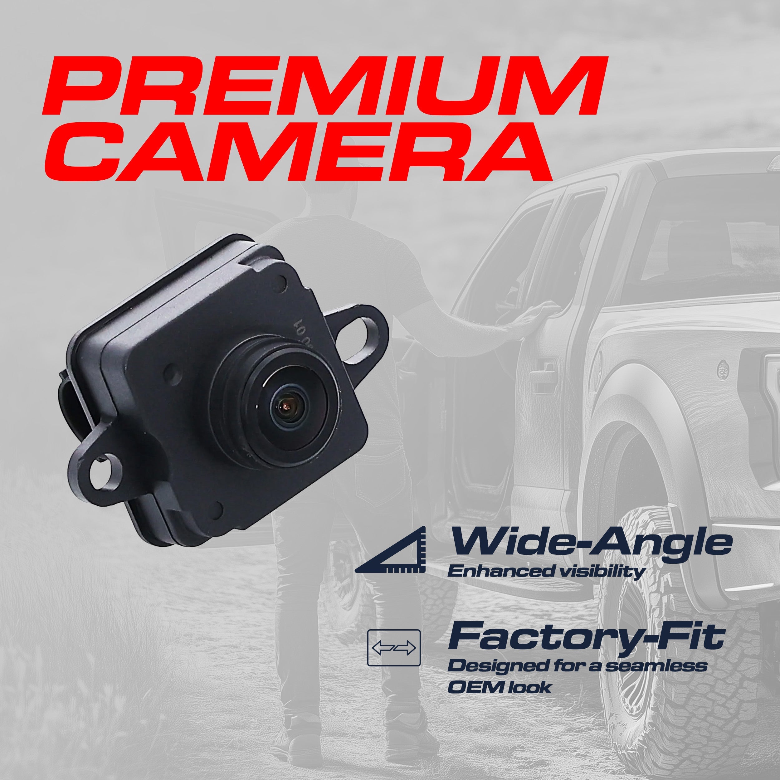 Jeep Cherokee (2014-2018) OEM Replacement Backup Camera OE Part # 56038991AI, 56038991AK