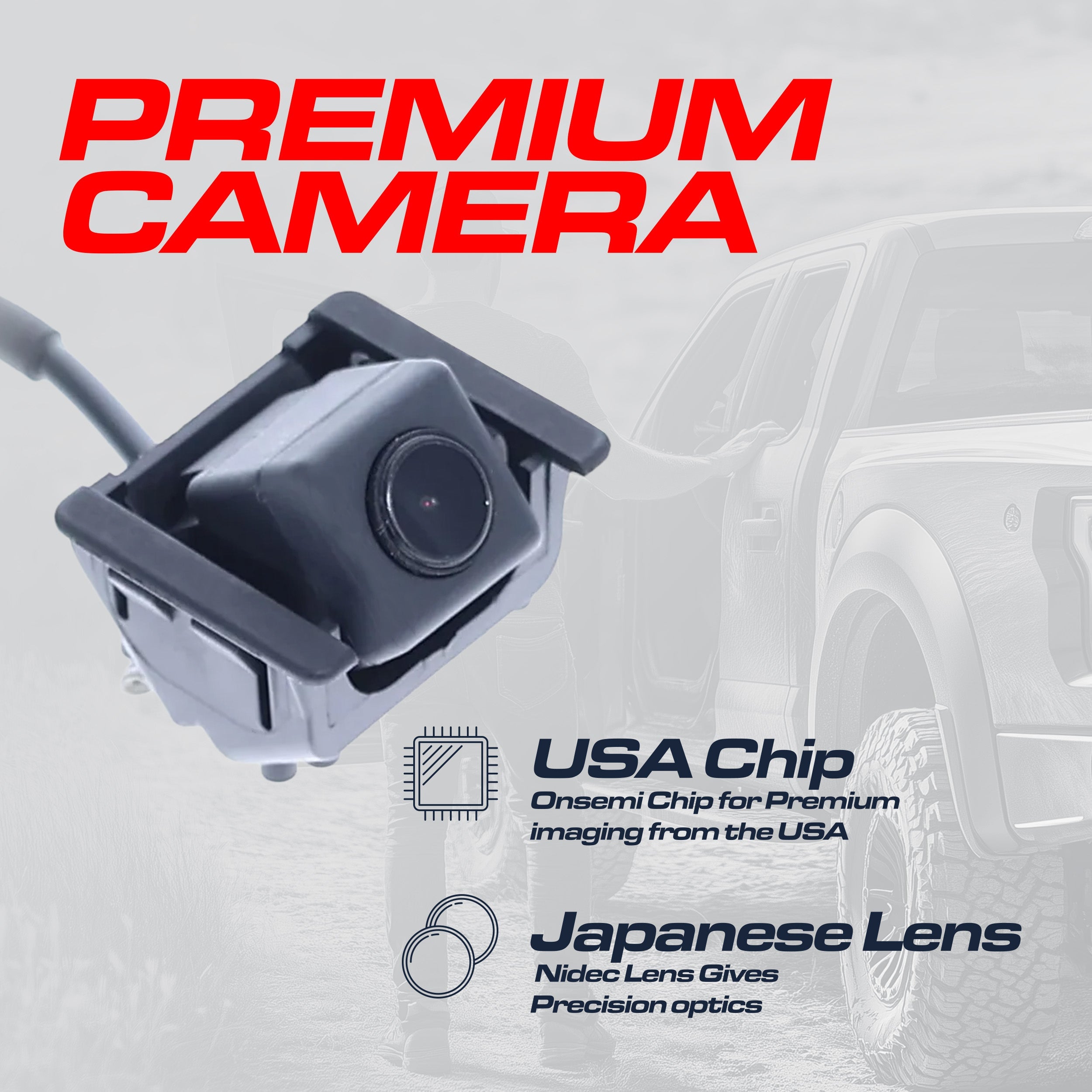 Buick Enclave (2009-2017), GMC Acadia/Acadia Limited (2009-2017) OEM Replacement Backup Camera OE Part # 22765350, 22885399