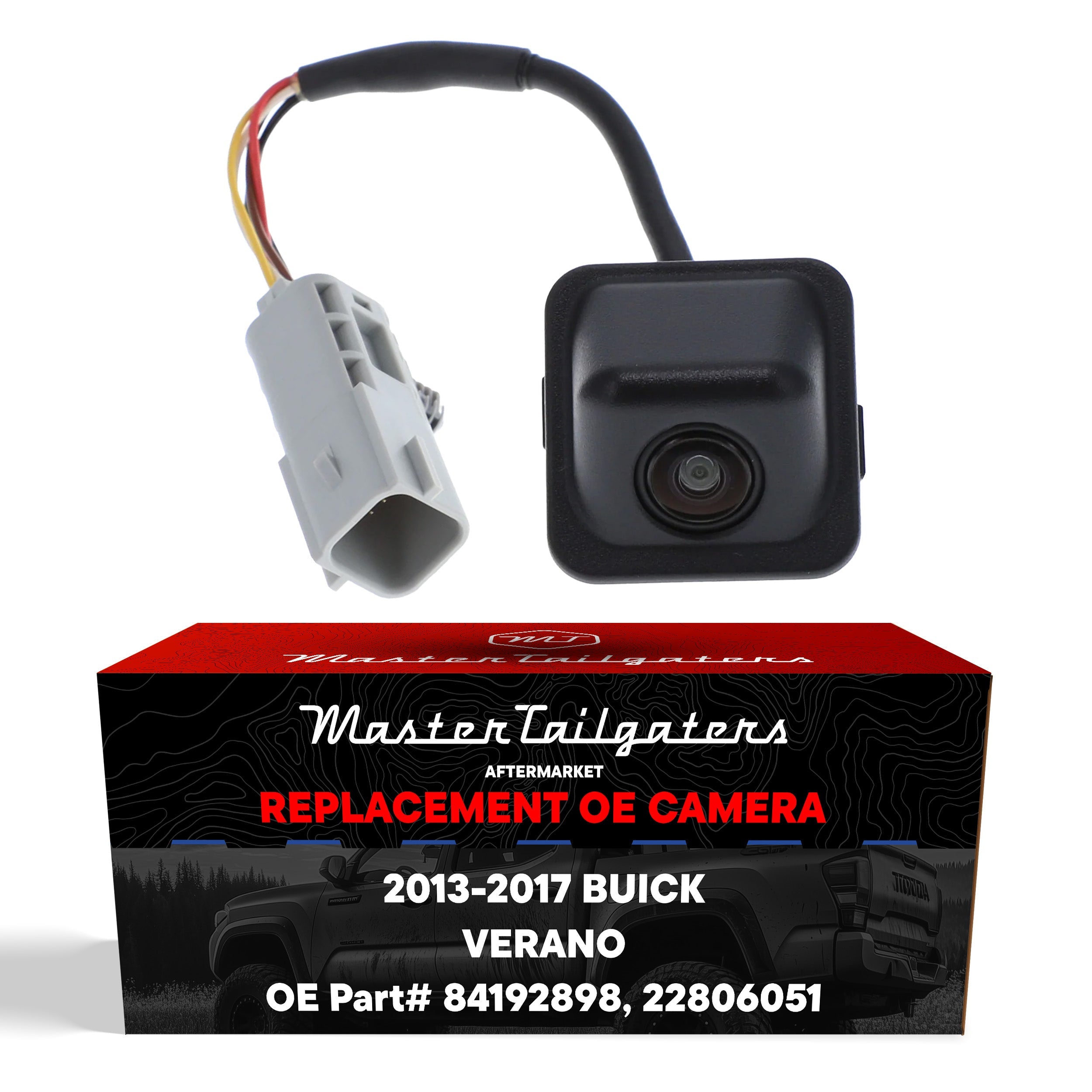 Buick Verano (2013-2017) OEM Replacement Backup Camera OE Part # 22806051, 84192898