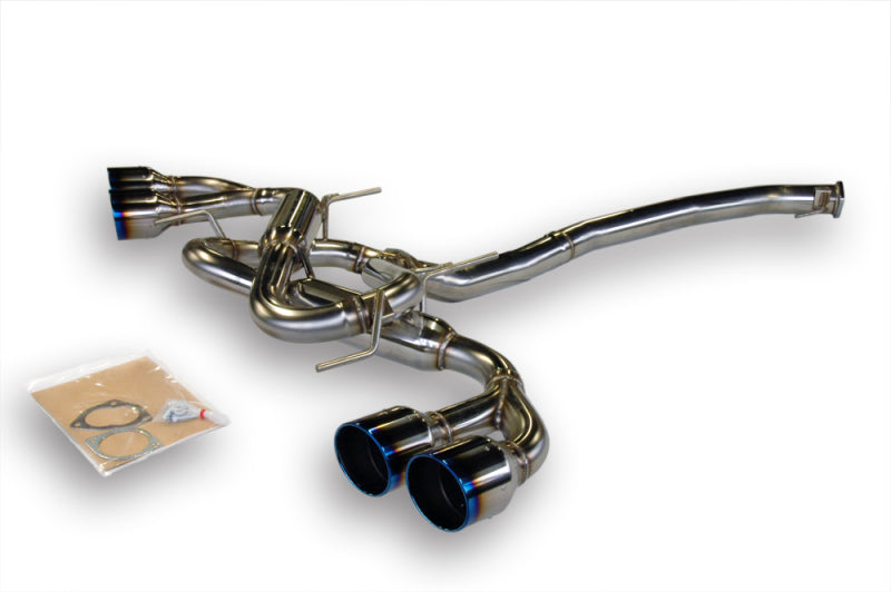 HKS Legamax Premium Catback Exhaust - Nissan GT-R 2009-2016