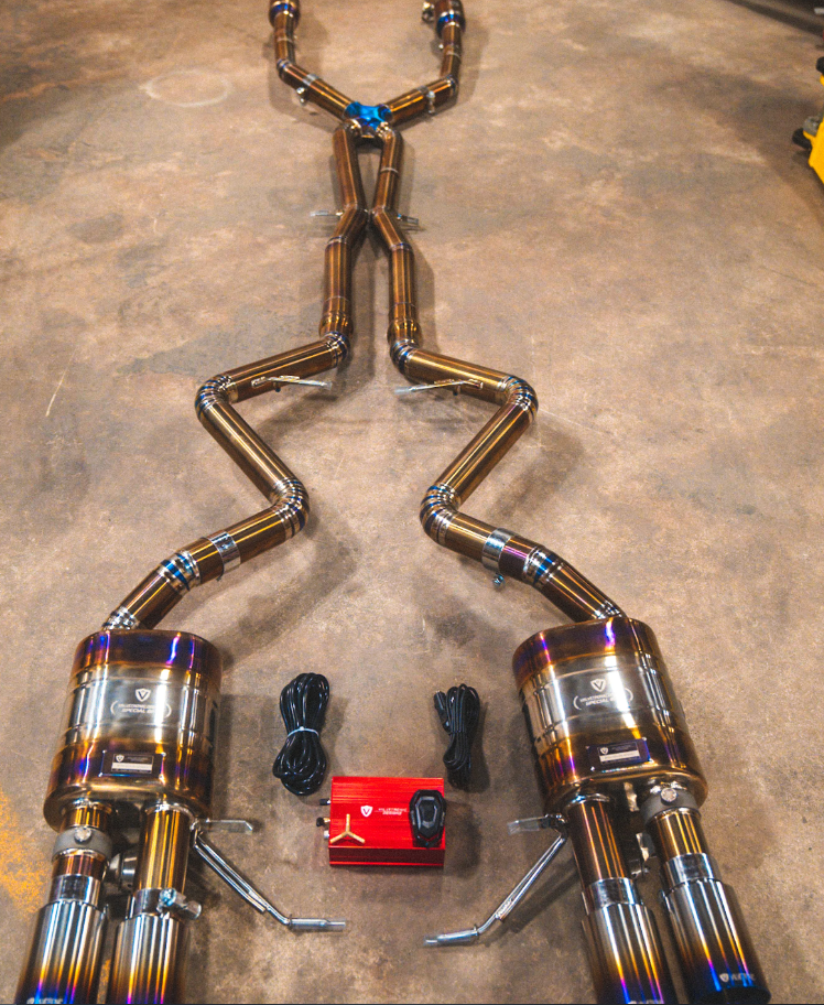 Valvetronic Designs Titanium Valve Sport Exhaust BMW M3 E90 E92 E93 S65