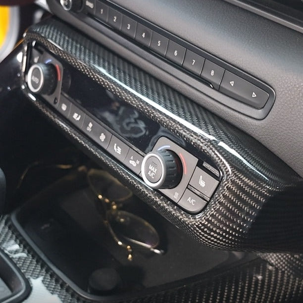 Toyota Supra MKV A90/A91 Carbon Fiber Center Console Cover | Palenon Performance