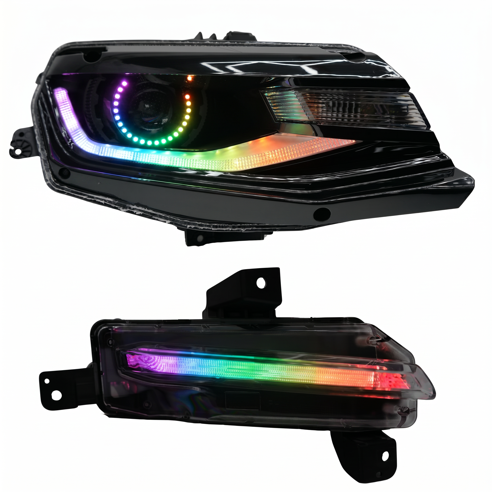 Chevrolet Camaro Flow Series Multicolor DRL Boards (2016–2018)