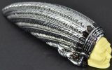 12 Volt White Indian Face Motorcycle Front Fender Lamp - Frontiercycle (Free U.S. Shipping)