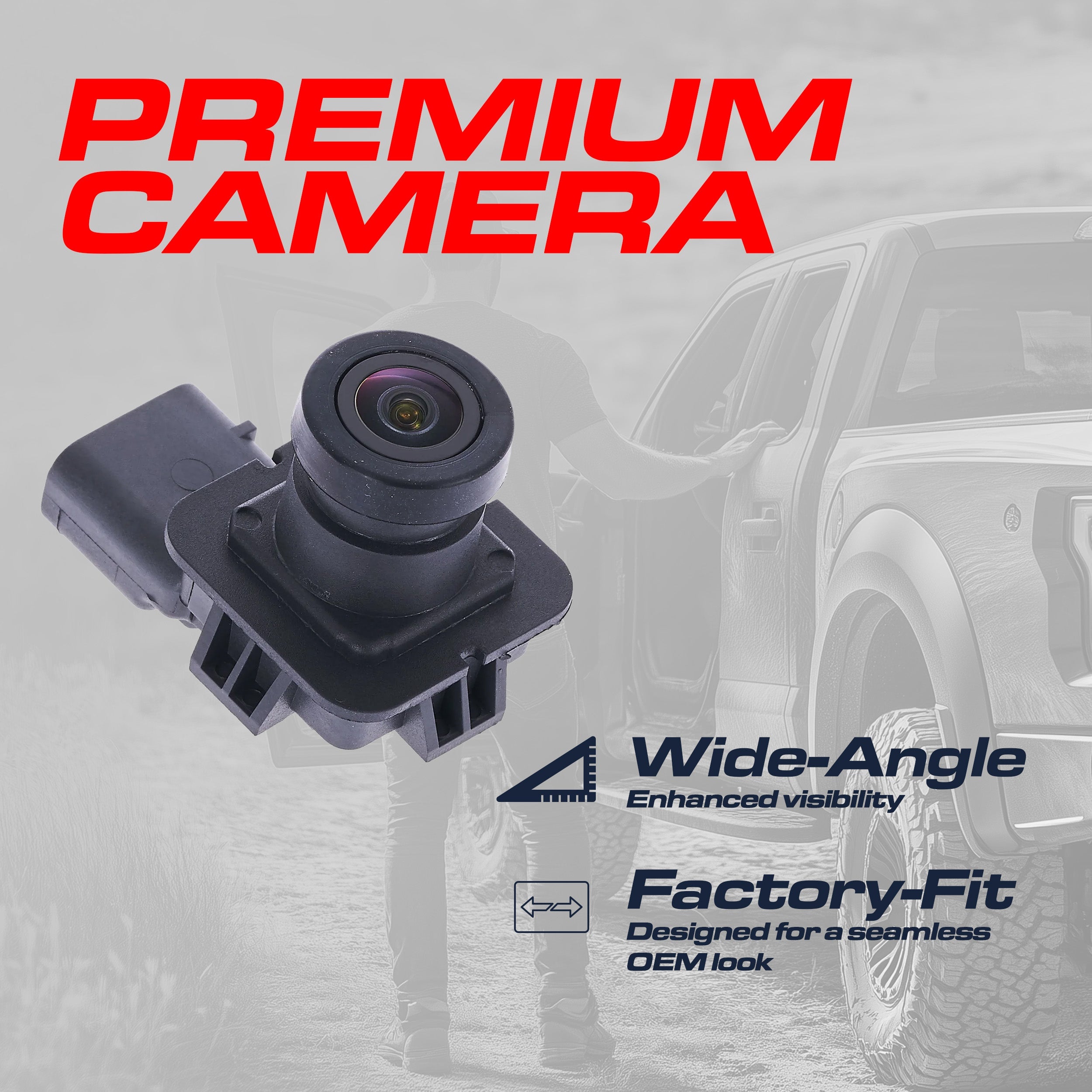 Lincoln MKZ (2013-2016) OEM Replacement Backup Camera OE Part # DP5Z-19G490-A, EP5Z-19G490-A