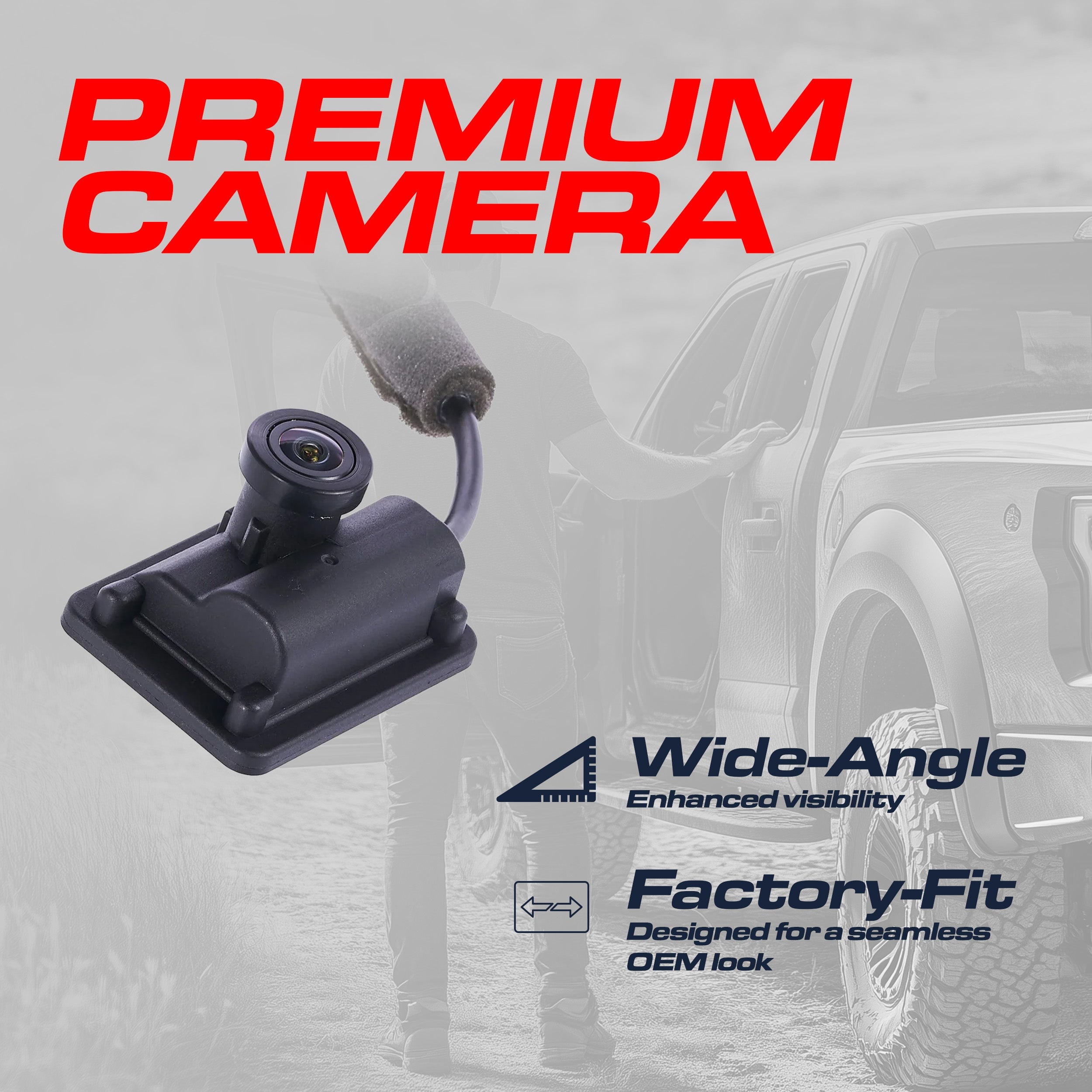 Lincoln Navigator (2008-2014) / Ford Expedition (2008) OEM Replacement Backup Camera OE Part # 8L7Z-19G490-A, 9L7Z-19G490-A, 9L7Z-19G490-B