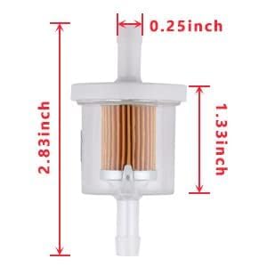 AloneGoer 2pcs 49065-0724 Oil Filter Compatible with Kawasaki 49065-7010 Club Car 1016467 41016467 Kubota T1460 T1560 T1700H T17