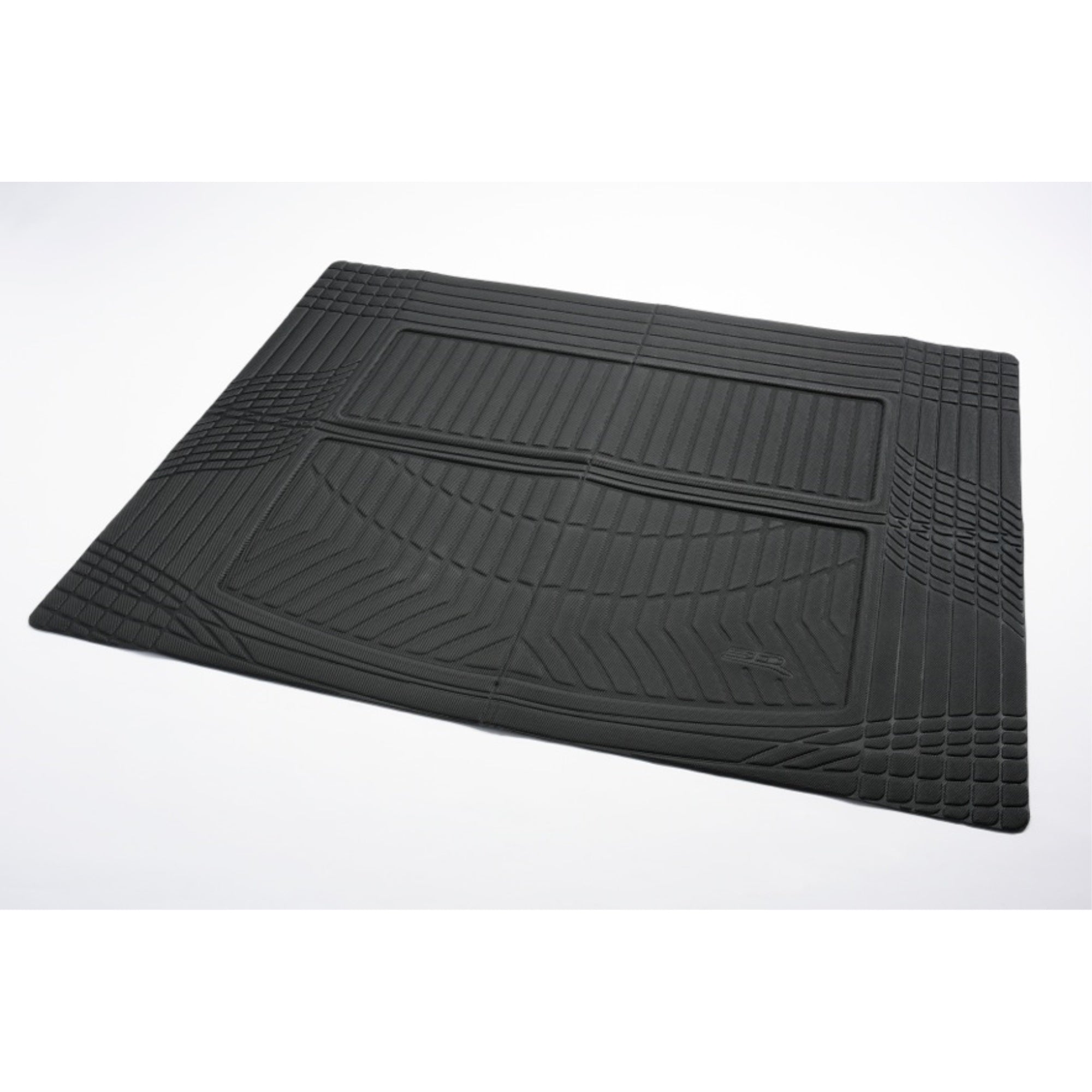 3D UNIVERSAL CARGO LINER TRIMTOFIT KAGU SIZE: L L55 inchxW45.3 inch BLACK (CROSS FOLD)