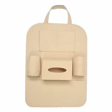 3NH Car Seat Back Multi Pocket Tidy Tablet Holder Travel Storage Universal Accessory (Imported Item)