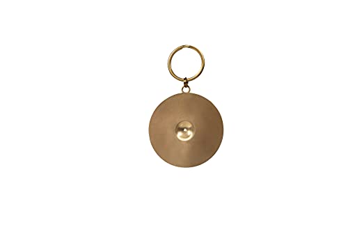 Avedis Zildjian Company Brass Cymbal Keychain - 2" Model ZKEYCHAIN in Brass Material