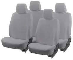 autokaar Towel SEAT Cover for CAR Grey Colour