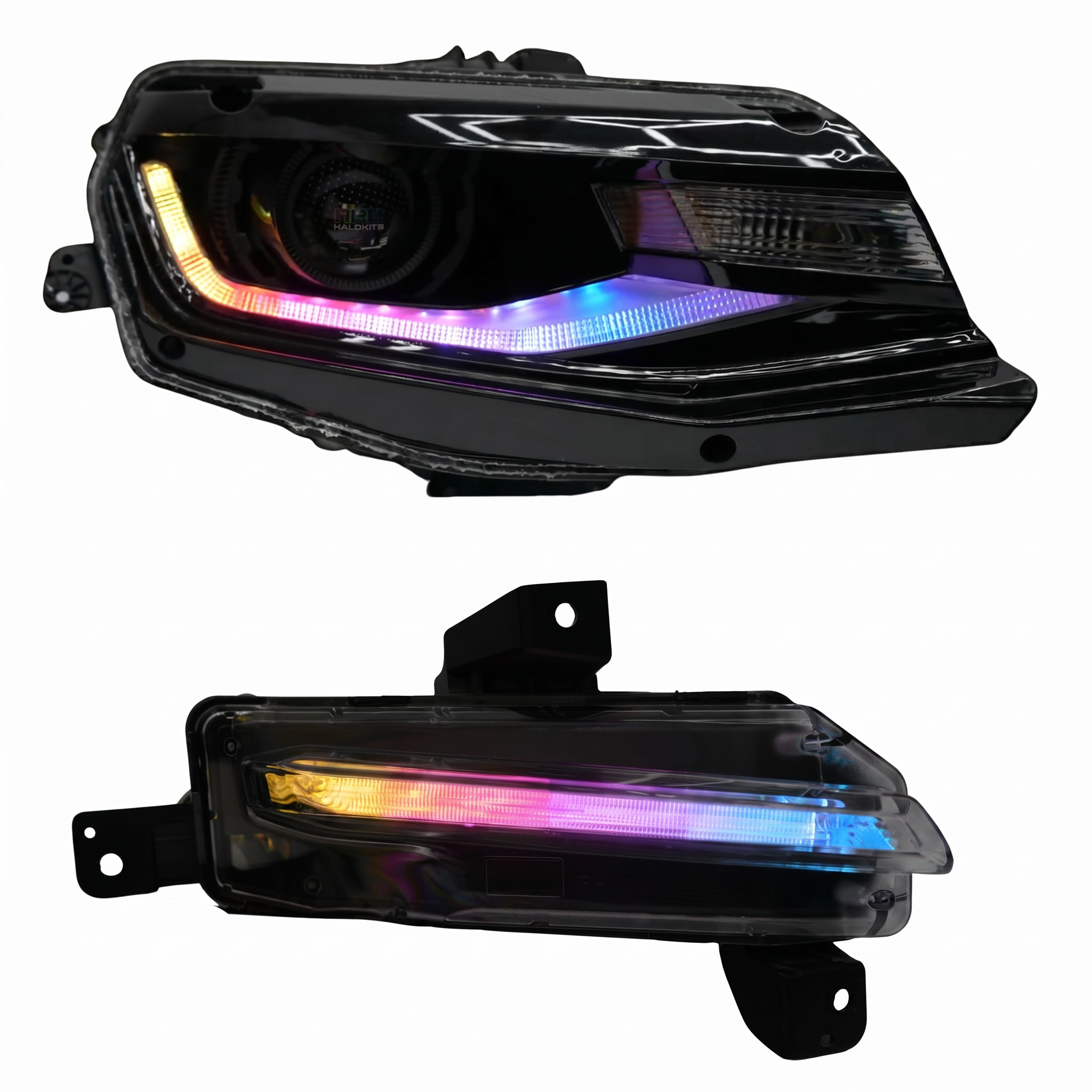 Chevrolet Camaro Flow Series Multicolor DRL Boards (2016–2018)