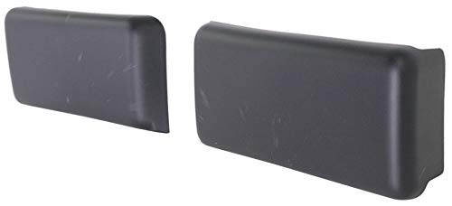 Evan Fischer Front Bumper Trim Compatible With Set Of 2 2009-2014 Ford F-150 Textured Driver And Passenger Side