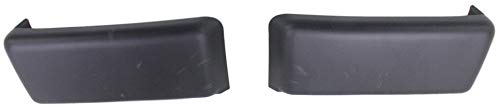 Evan Fischer Front Bumper Trim Compatible With Set Of 2 2009-2014 Ford F-150 Textured Driver And Passenger Side