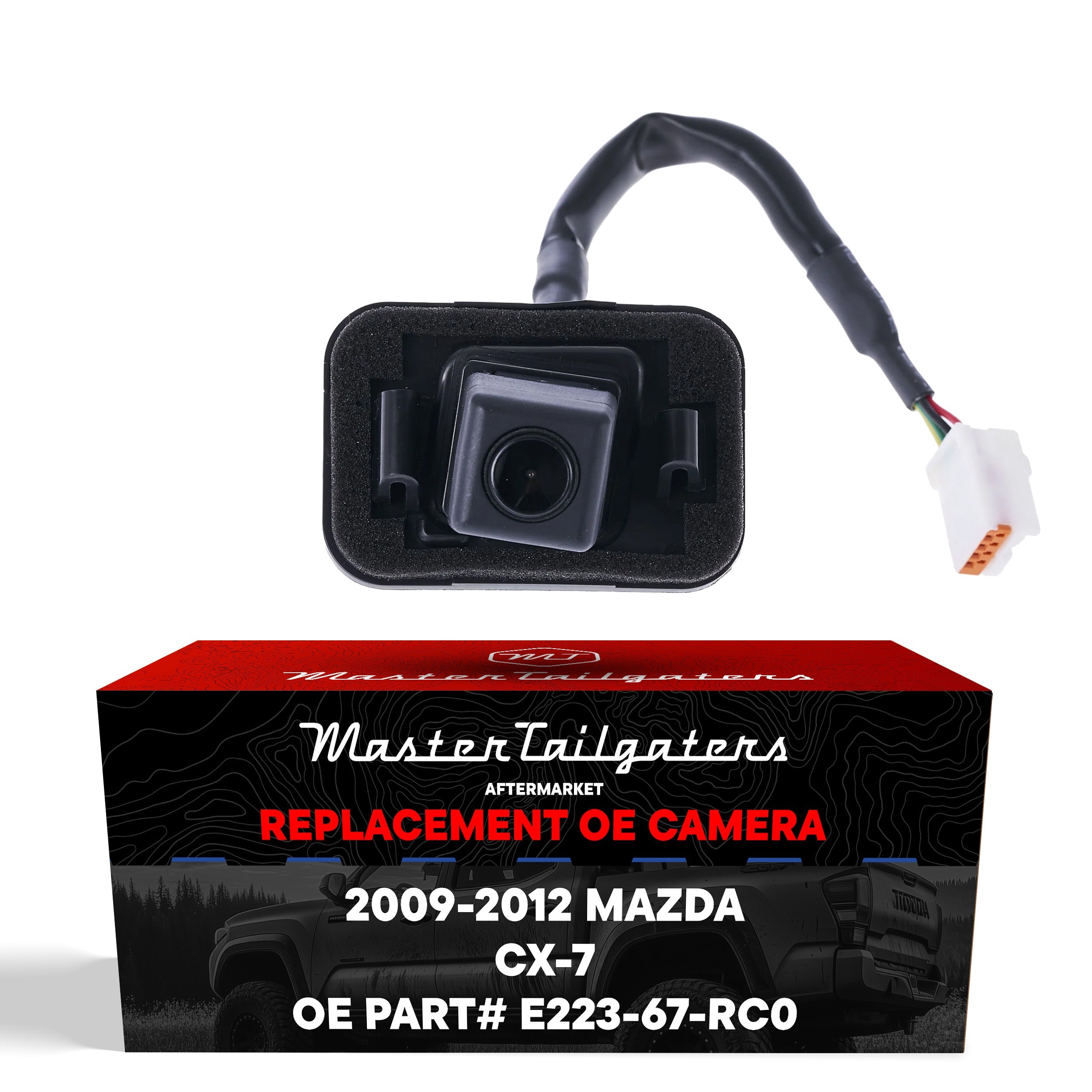 Mazda CX-7 (2009-2012) OEM Replacement Backup Camera OE Part # E223-67-RC0