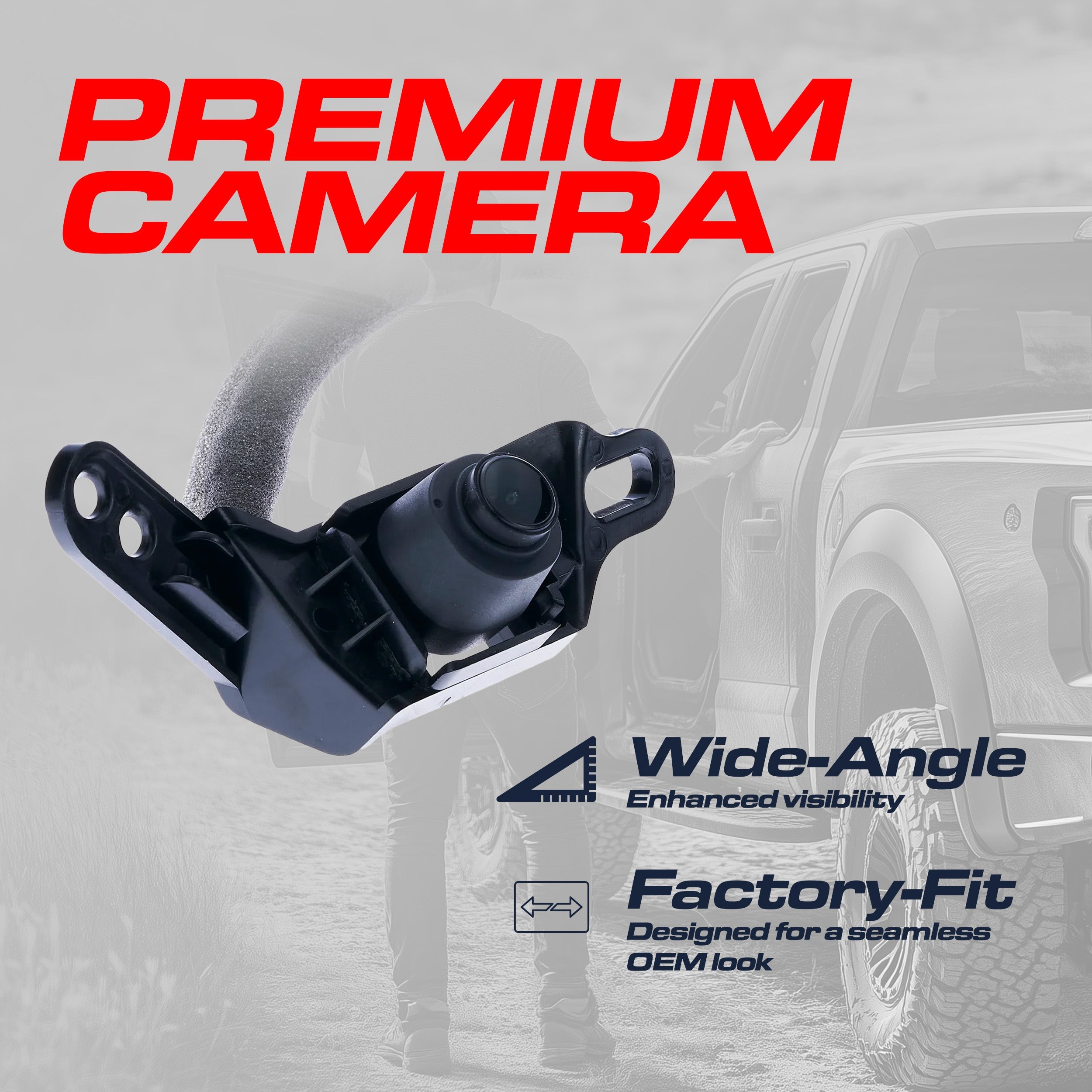 Nissan Armada (2011-2012) OEM Replacement Backup Camera OE Part # 28442-ZZ50A, 28442-ZZ51A