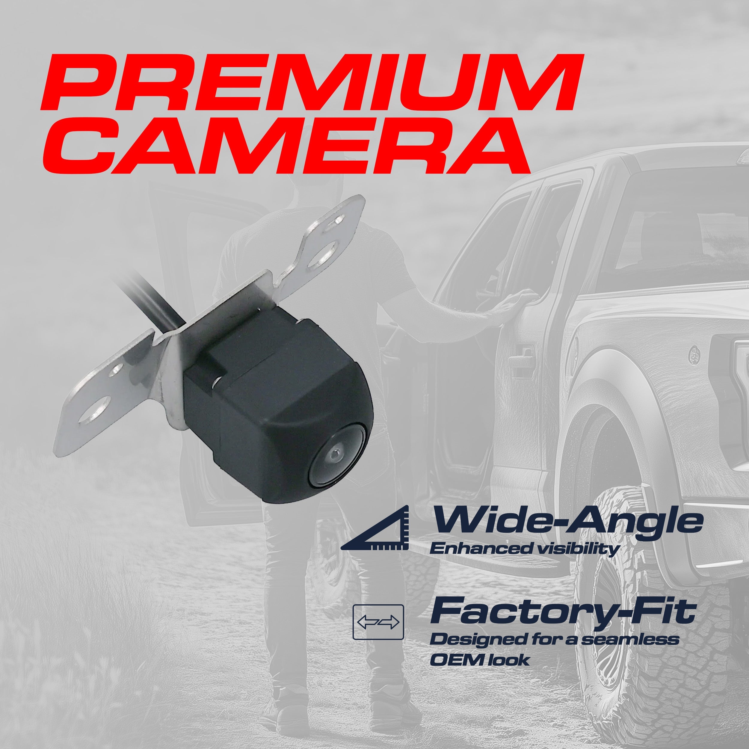 Nissan Armada Lower SV Model (2017-2019) OEM Replacement Backup Camera OE Part # 28442-5ZW0A, 28442-5ZW1A