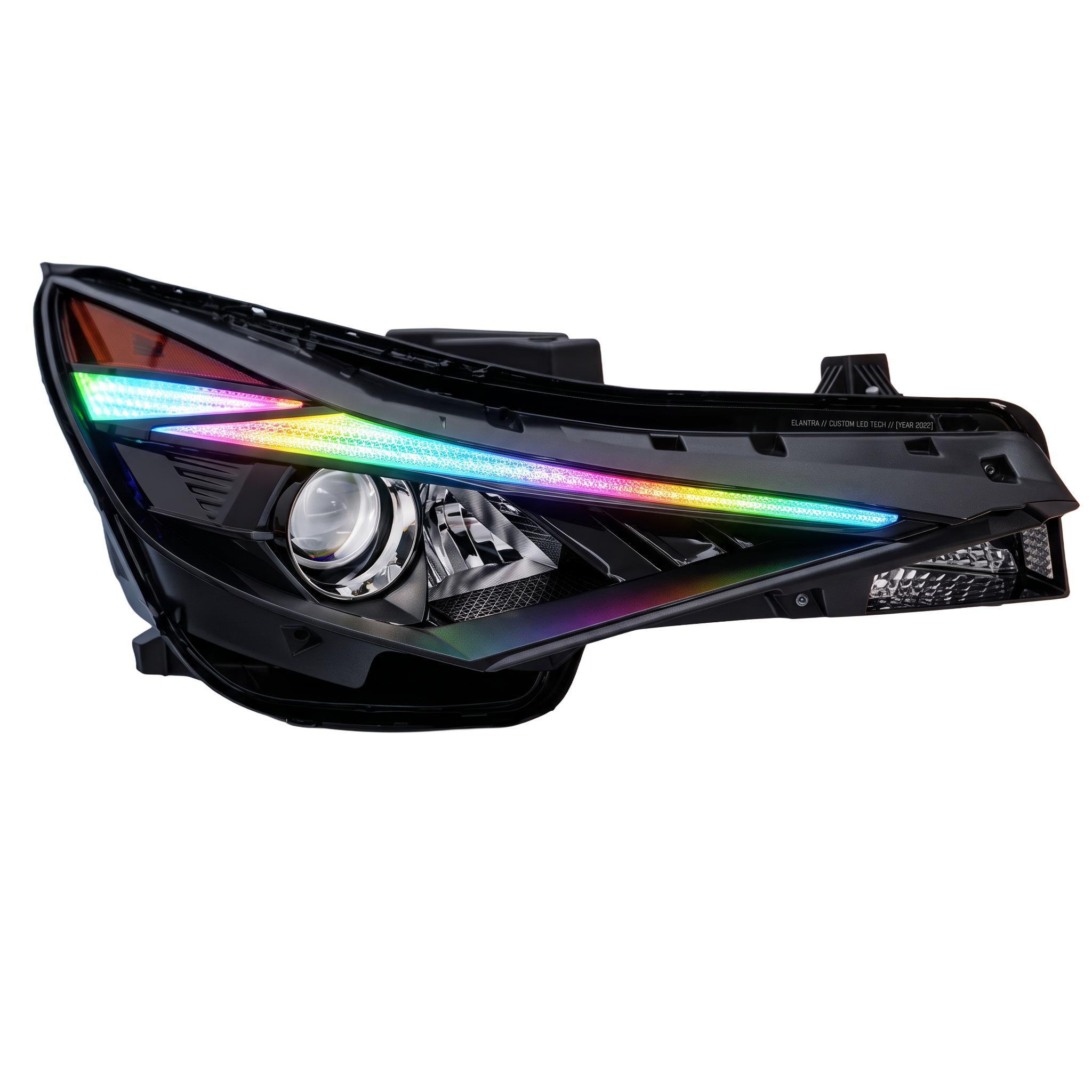 Hyundai Elantra Multicolor Flow Series DRL Boards (2021–2023)