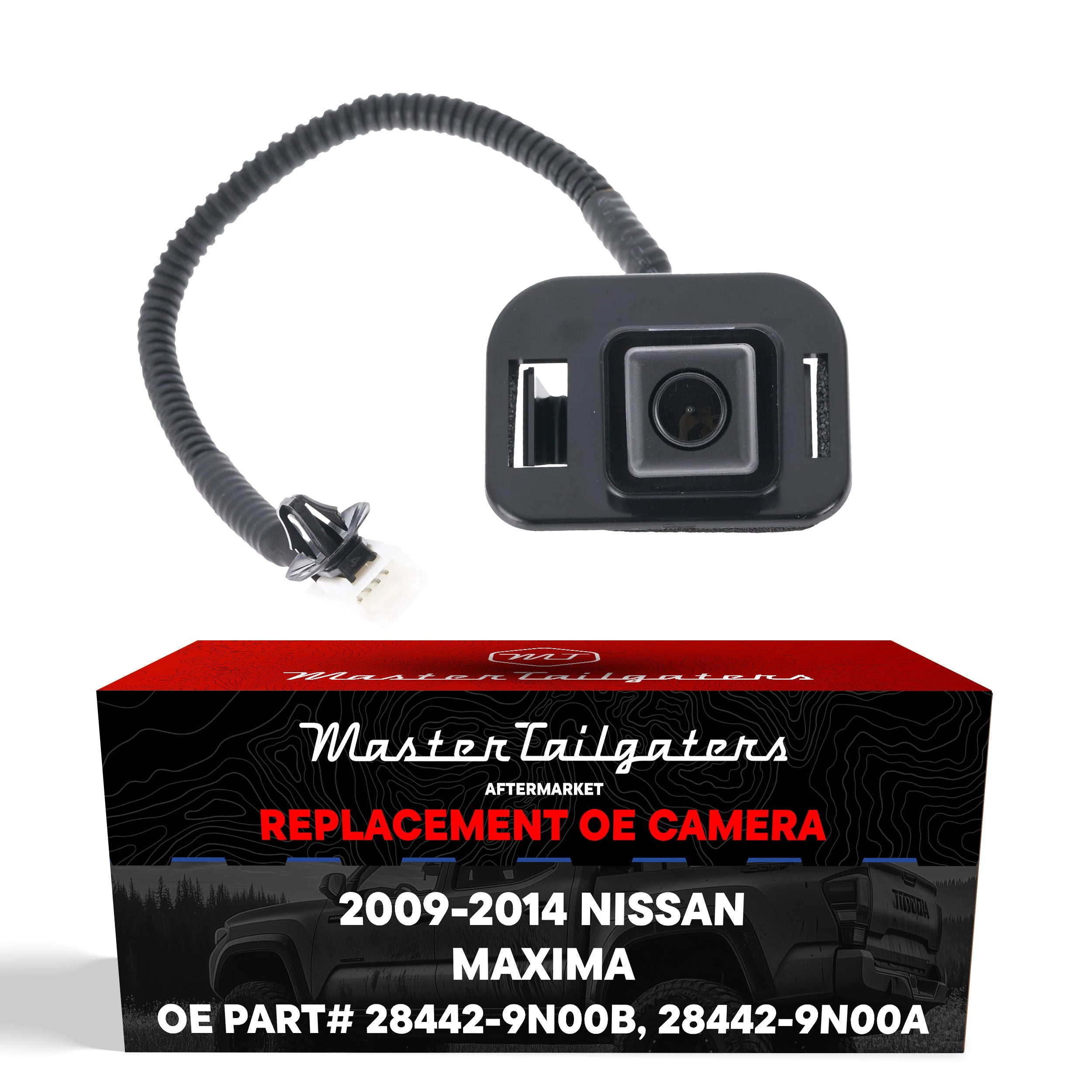 Nissan Maxima (2009-2014) OEM Replacement Backup Camera OE Part # 28442-9N00A, 28442-9N00B
