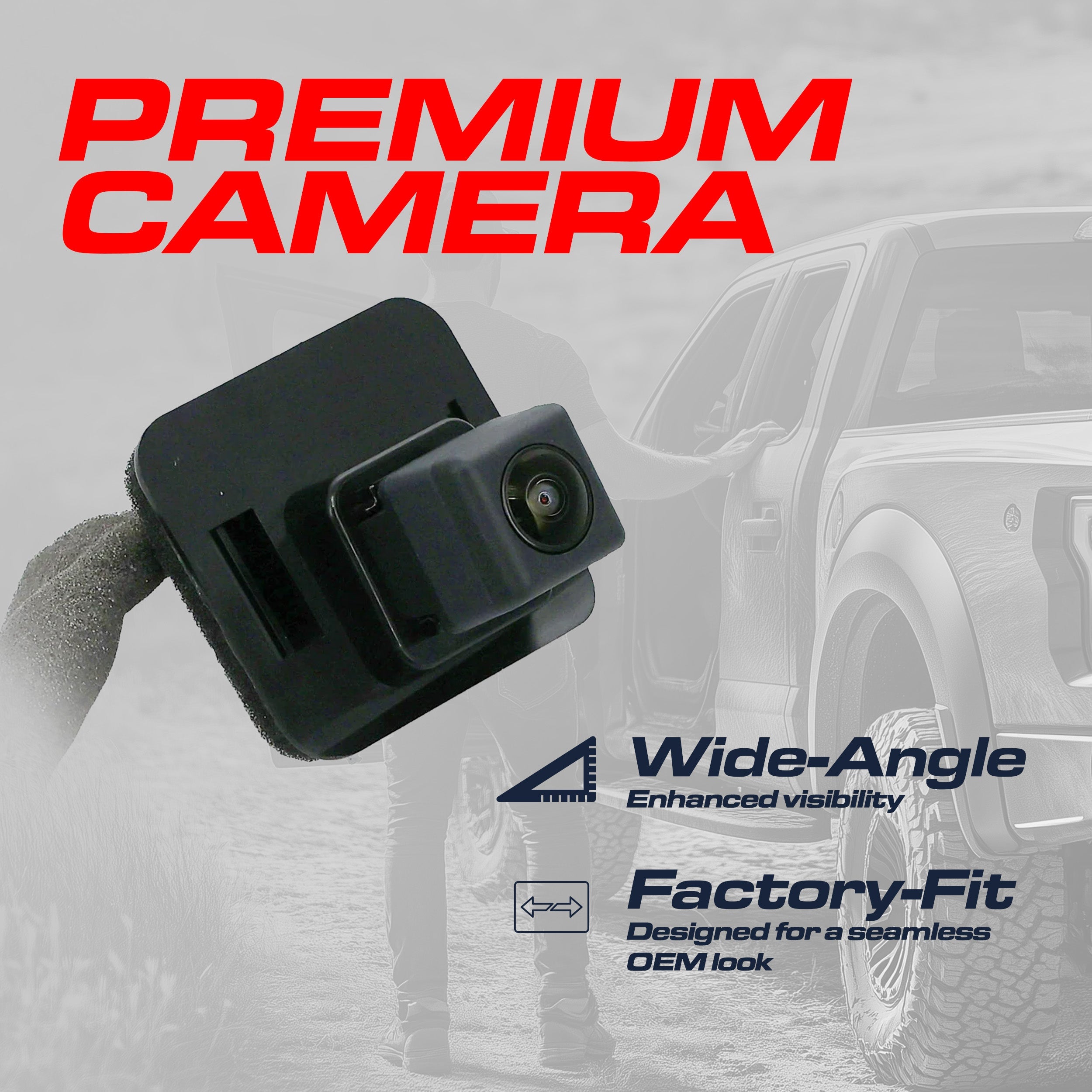 Nissan NV1500 (2012-2018), NV Passenger Van (2012-2018) Left Rear View OEM Replacement Backup Camera OE Part # 28442-1PA0A