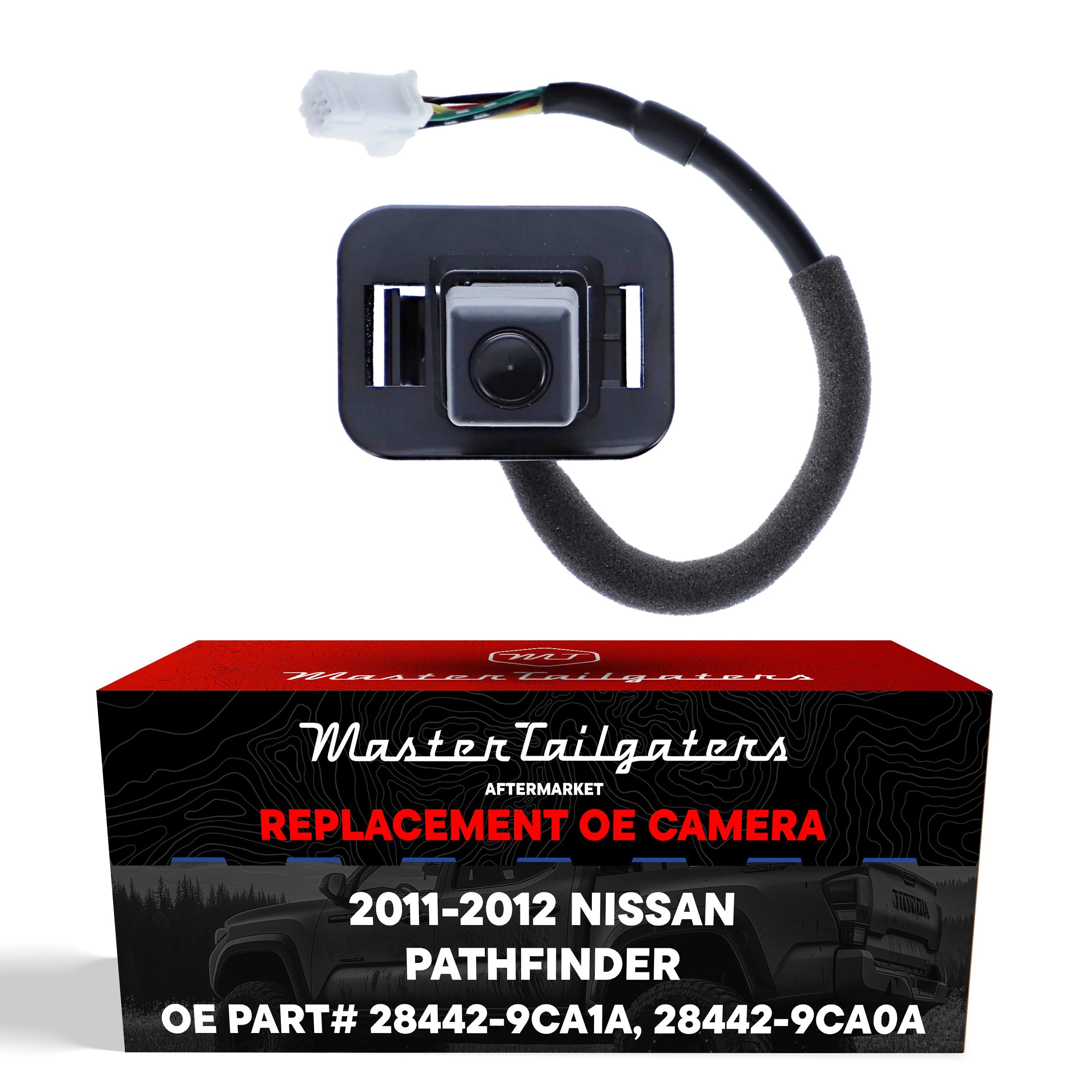 Nissan Pathfinder (2011-2012) OEM Replacement Backup Camera OE Part # 28442-9CA0A, 28442-9CA1A