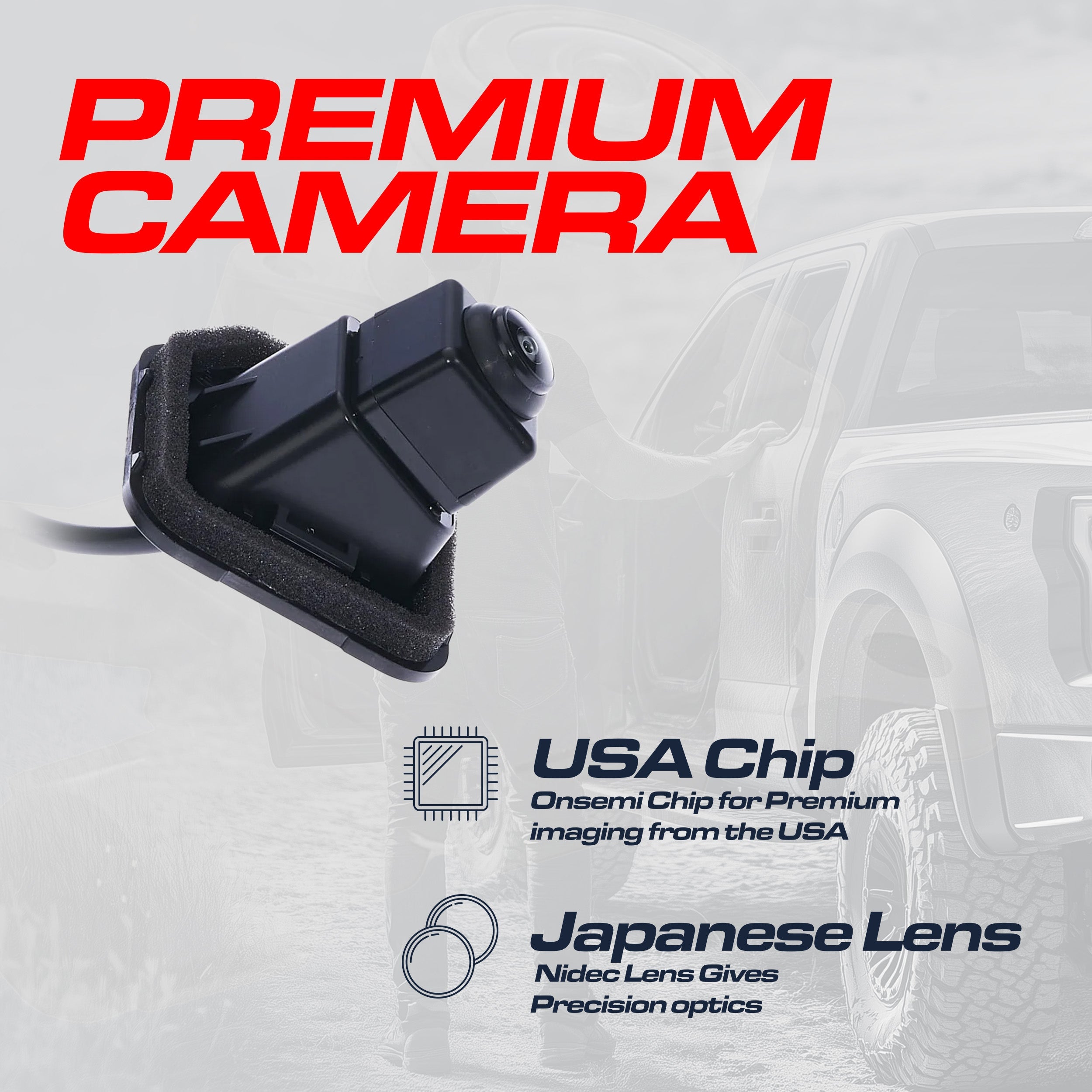 Nissan Rogue S Model (2014-2016) OEM Replacement Backup Camera OE Part # 28442-4BA0D, 28442-4BA1D,  28442-4BA0A