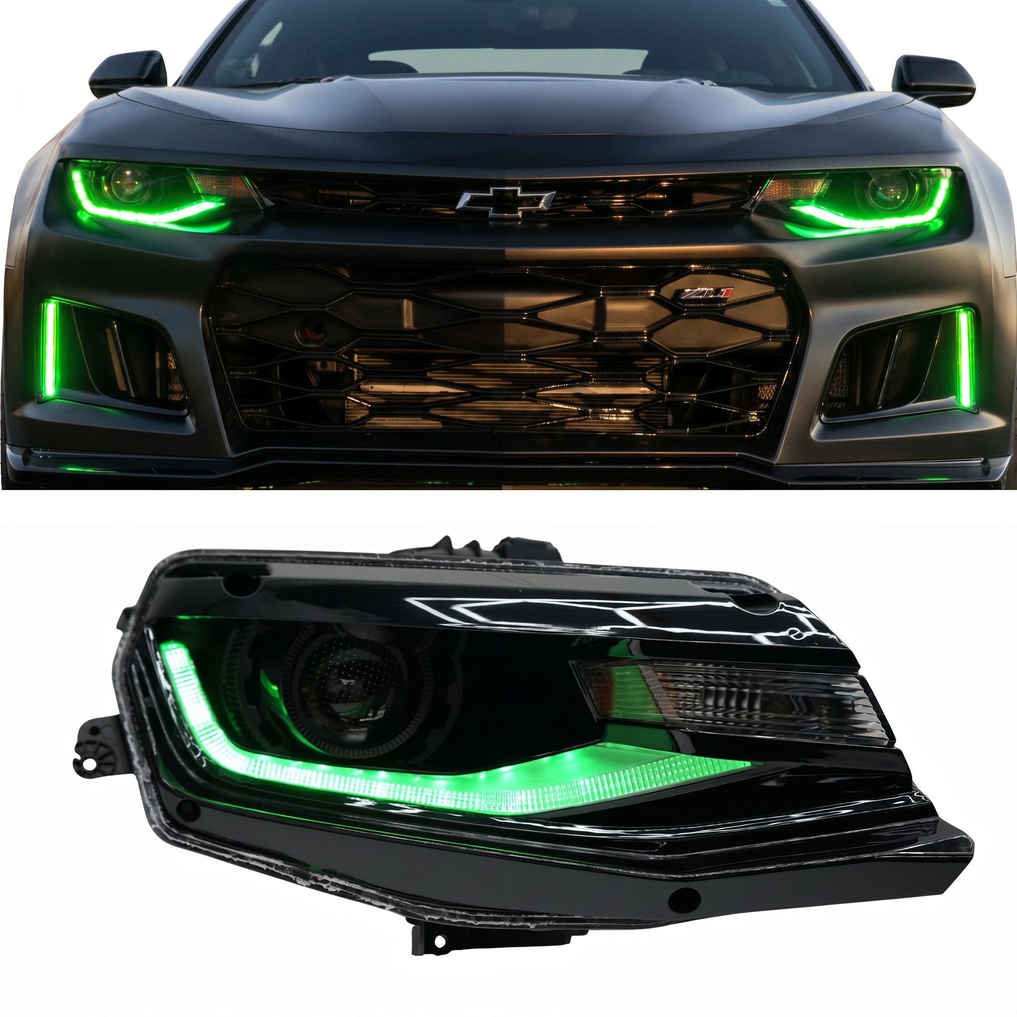 Chevrolet Camaro Flow Series Multicolor DRL Boards (2016–2018)