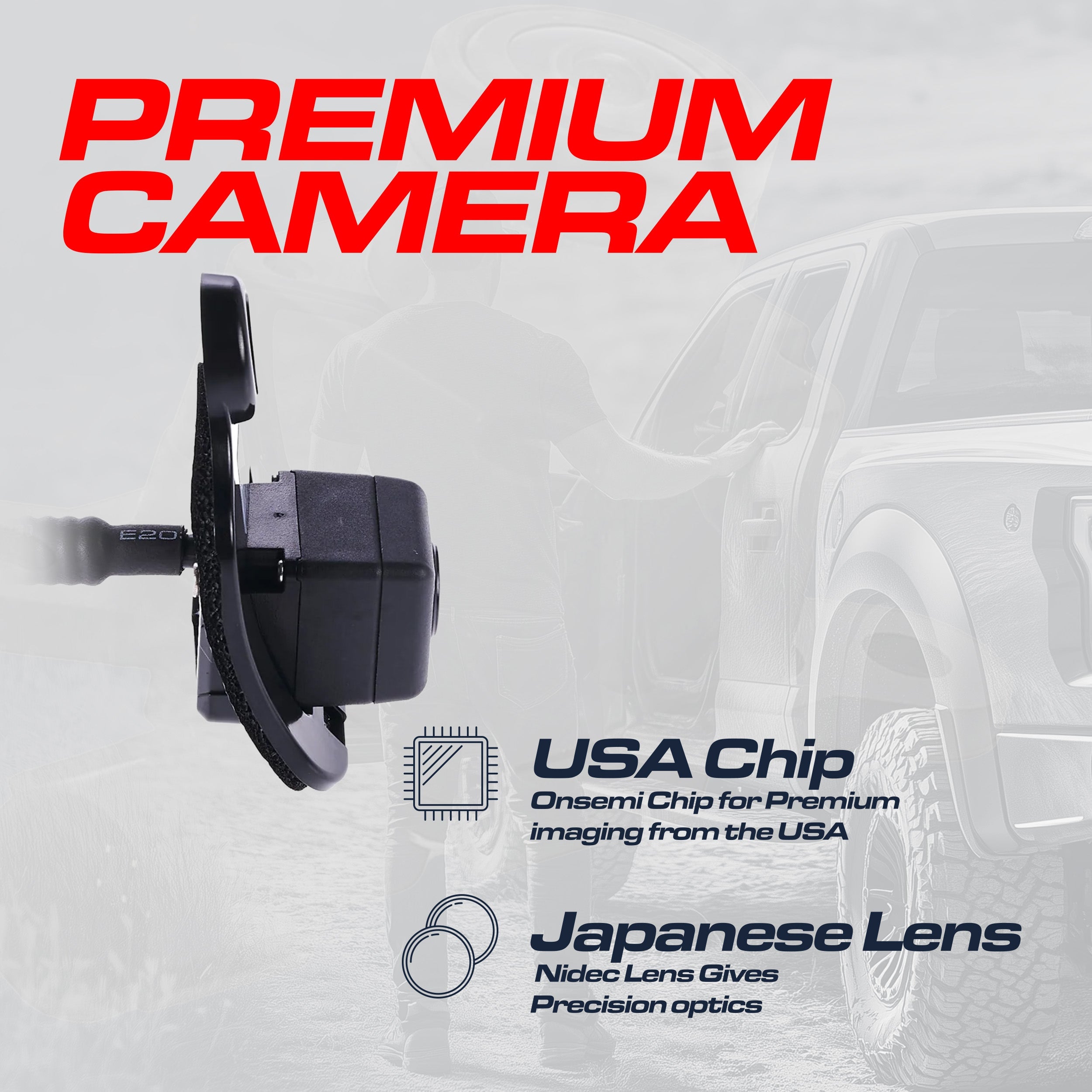 Subaru Legacy (2012-2014) OEM Replacement Backup Camera OE Part # 86267AJ11A, 86267AJ11B