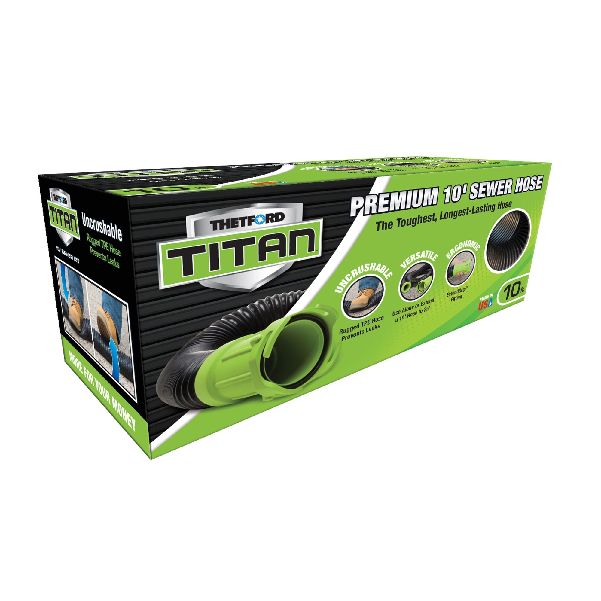 Thetford 17854 Titan Sewer Hose Extension - 10'