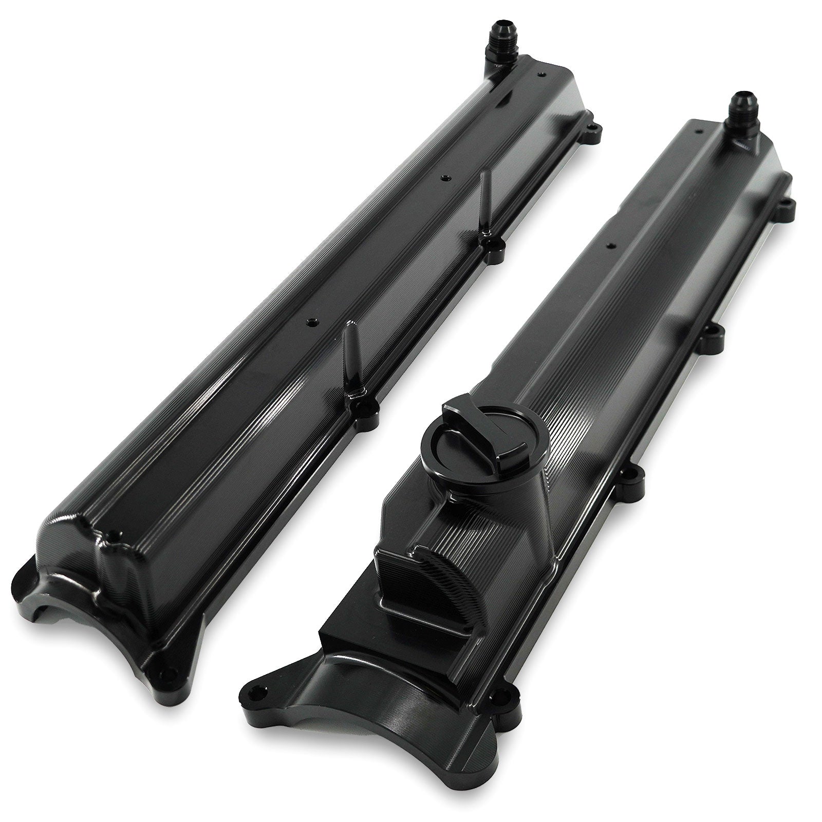 Toyota Supra 2JZ GTE Non-VVTI Billet Valve Covers Anodized Oil Cap Bolts 2J AN10