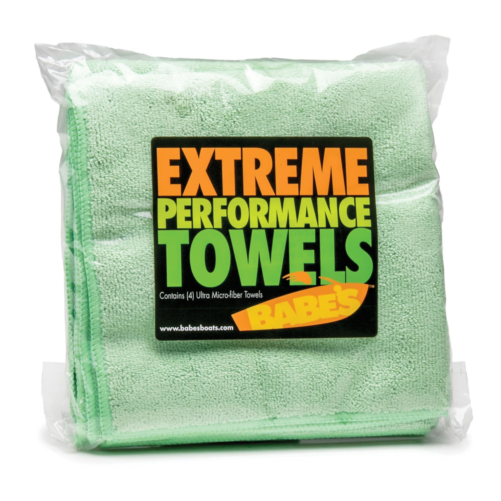 BABES Boat Care Products BBS1140 Extreme Performance Microfiber Towels  4 Pack