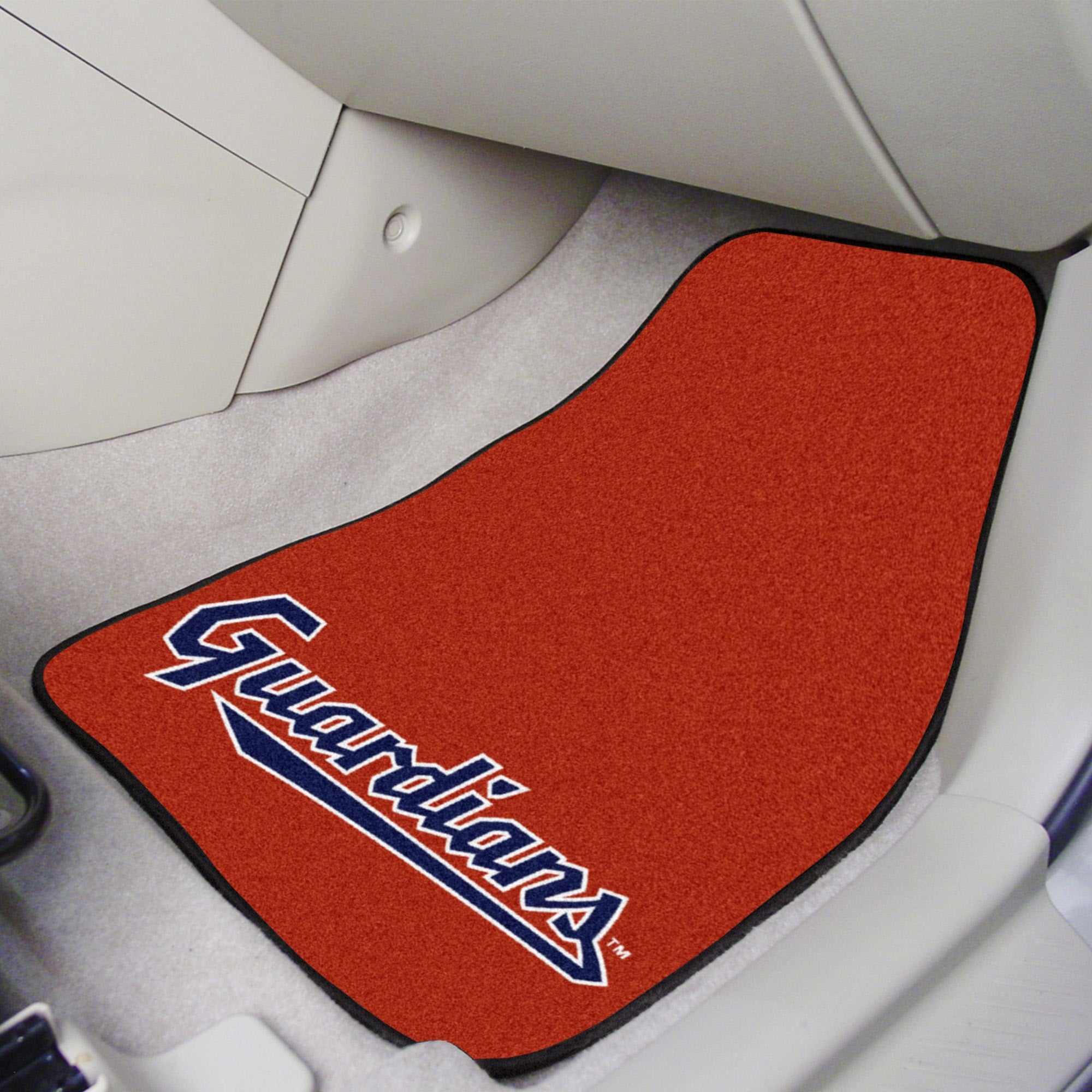 Cleveland Guardians Front Carpet Car Mat Set  2 Pieces