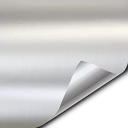 Vvivid+ Premium Vinyl Wrap Film (6Ft X 5Ft, Matte Suzuka Ice Grey)