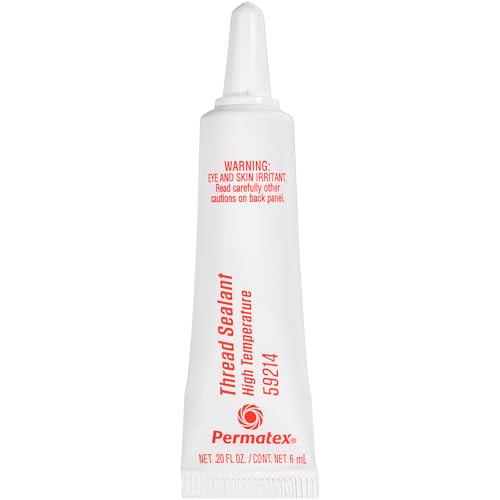 Permatex 59214 High Temperature Thread Sealant, 6 Ml Tube, Pack Of 1