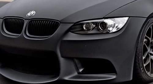 Matte Black Vinyl Wrap Roll With Vvivid Xpo Air Release Technology (5.5Ft X 5Ft)